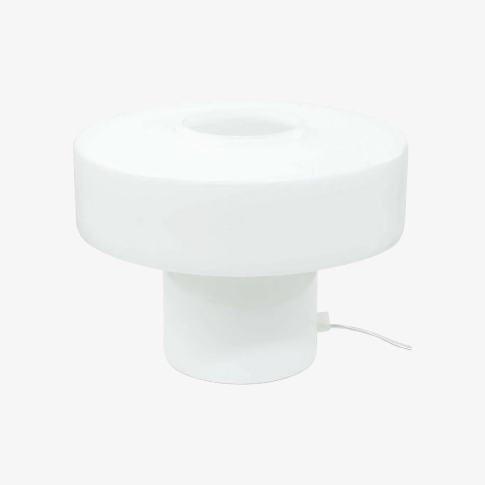 Minimalist Mushroom Glass Table Lamp - Modern Accent Lamp for Living Room K2340