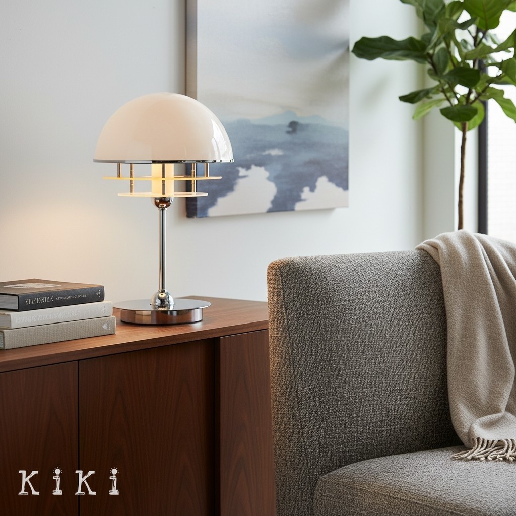 Afterglow Geometric Sunset Glow Table Lamp - Modern Sculptural Table Lamp for Living Room Decor K2134