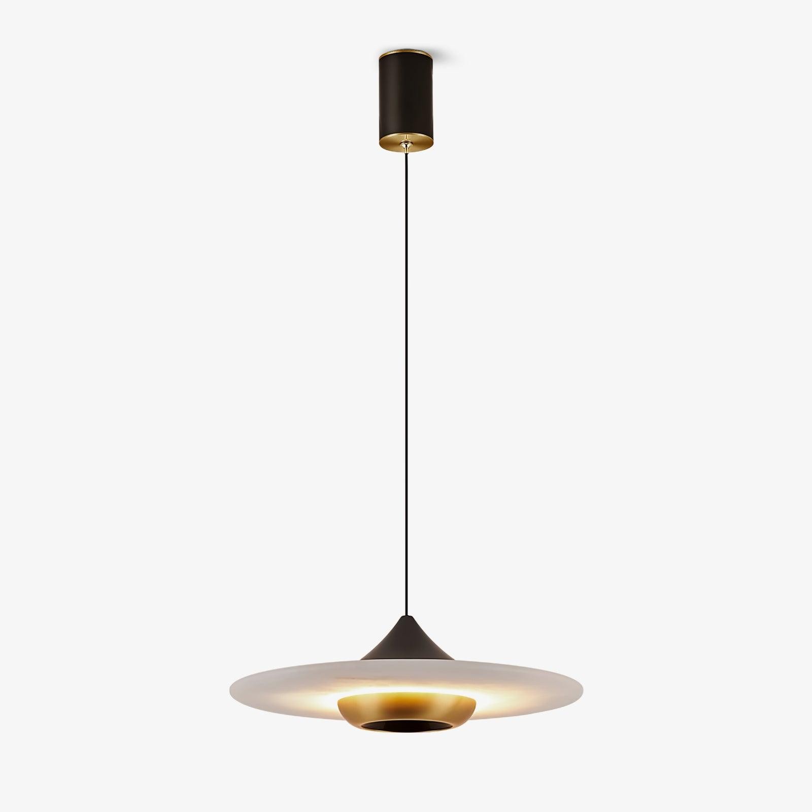 Flying Saucer Marble Pendant Lamp K391