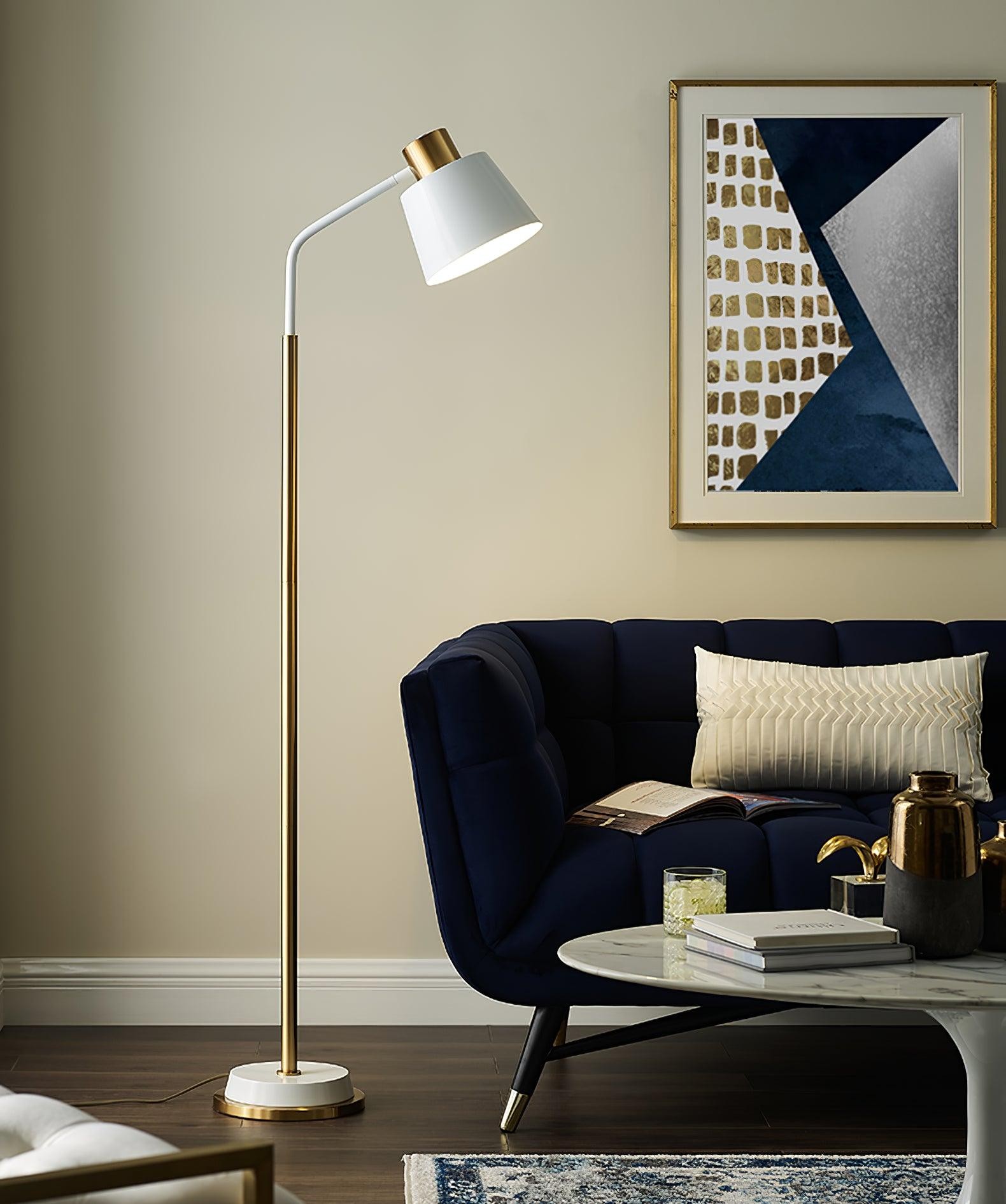 Modern Simple Luxury Metal Color Blocking Floor Lamp K370