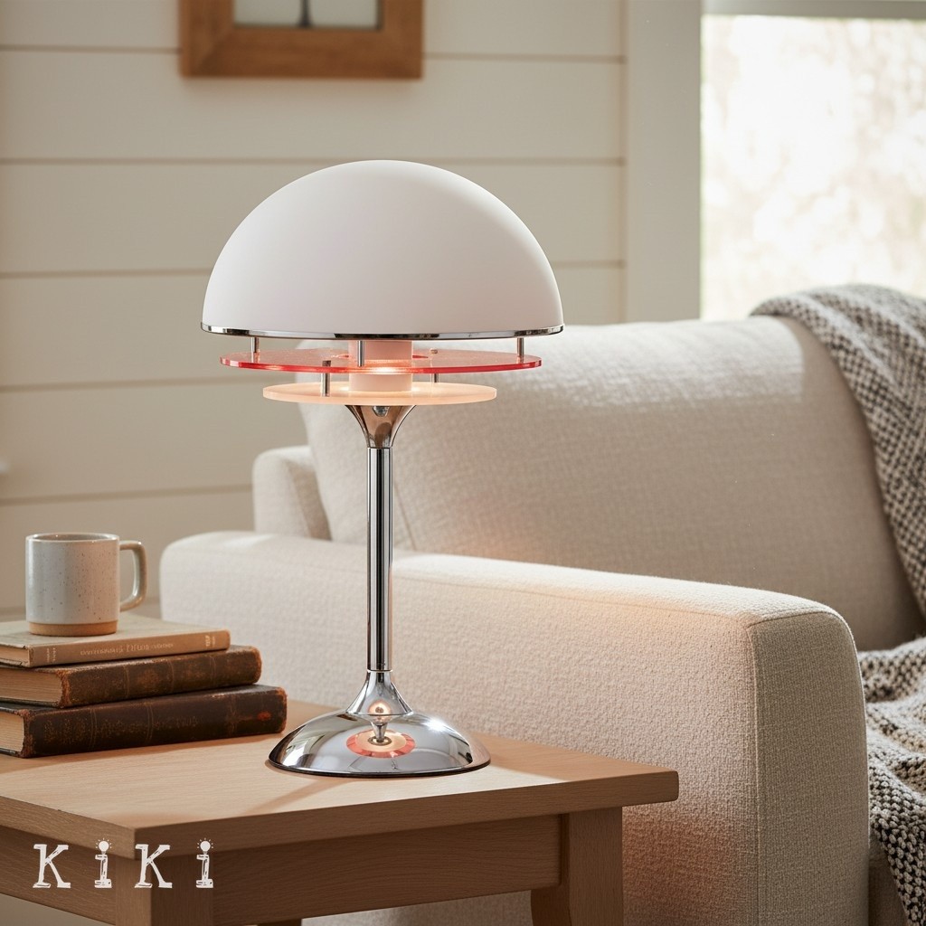Afterglow Geometric Sunset Glow Table Lamp - Modern Sculptural Table Lamp for Living Room Decor K2134