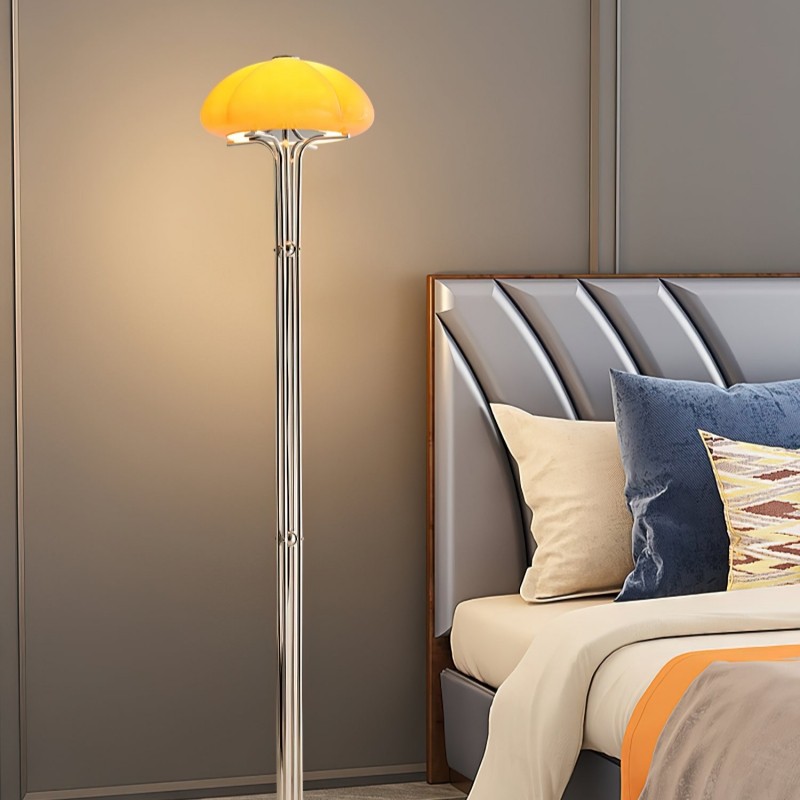Pumpkin Glass Floor Lamp K301