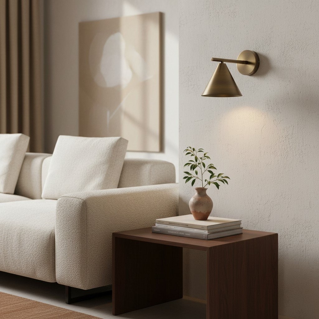 Oricone Modern Adjustable Arm Wall Light - Minimalist Metal Design for Home Interiors K1921
