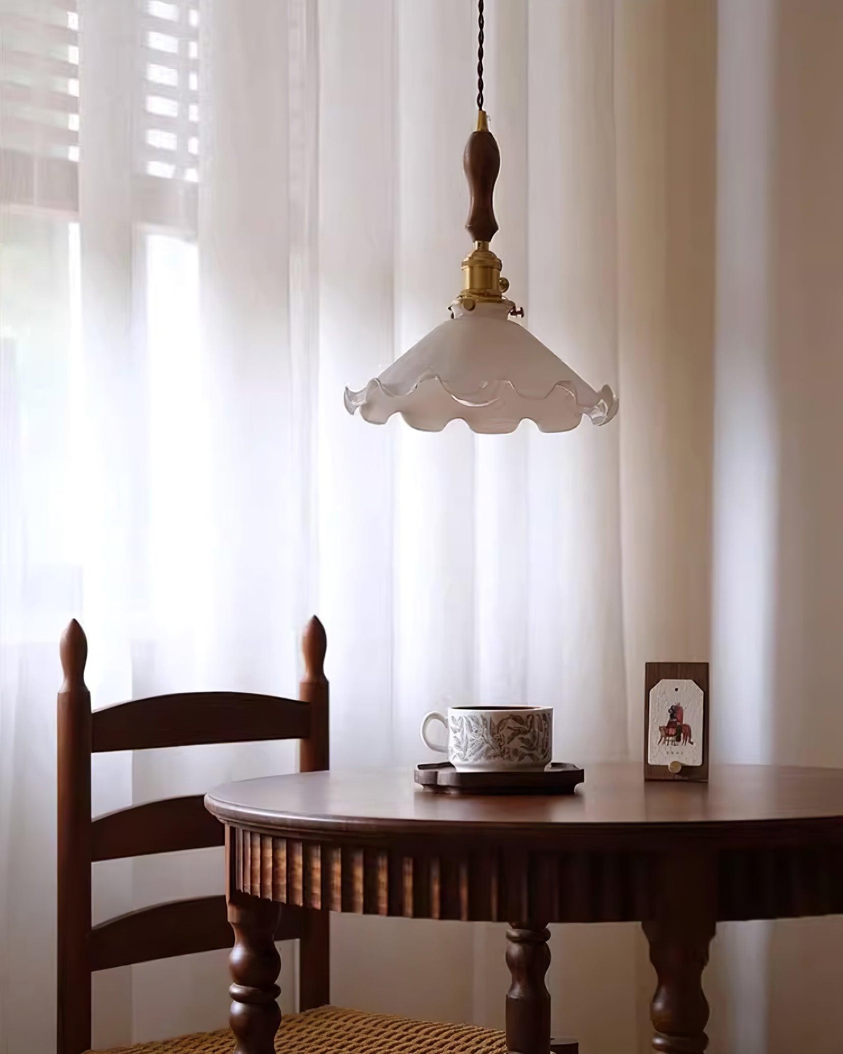 Milky Flower Pendant Light K507
