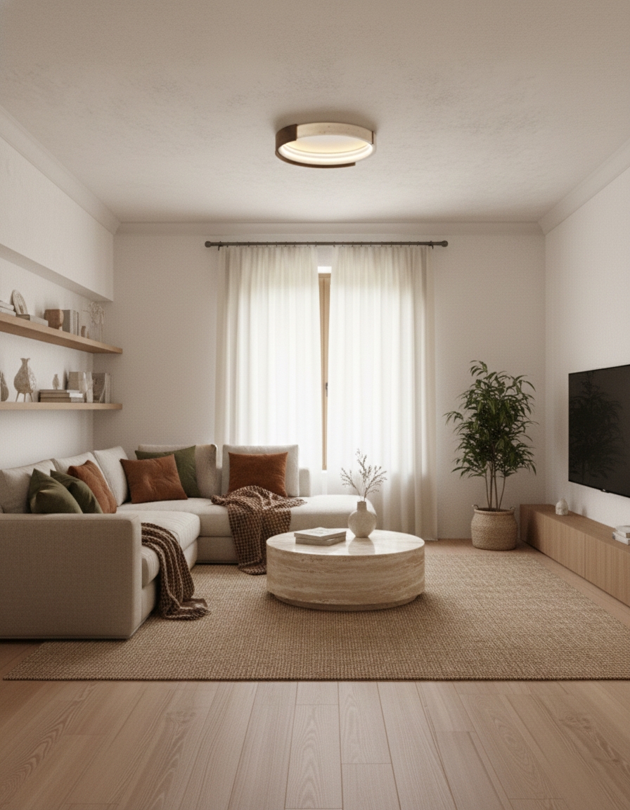 Cerqon Halo Ceiling Lamp D131