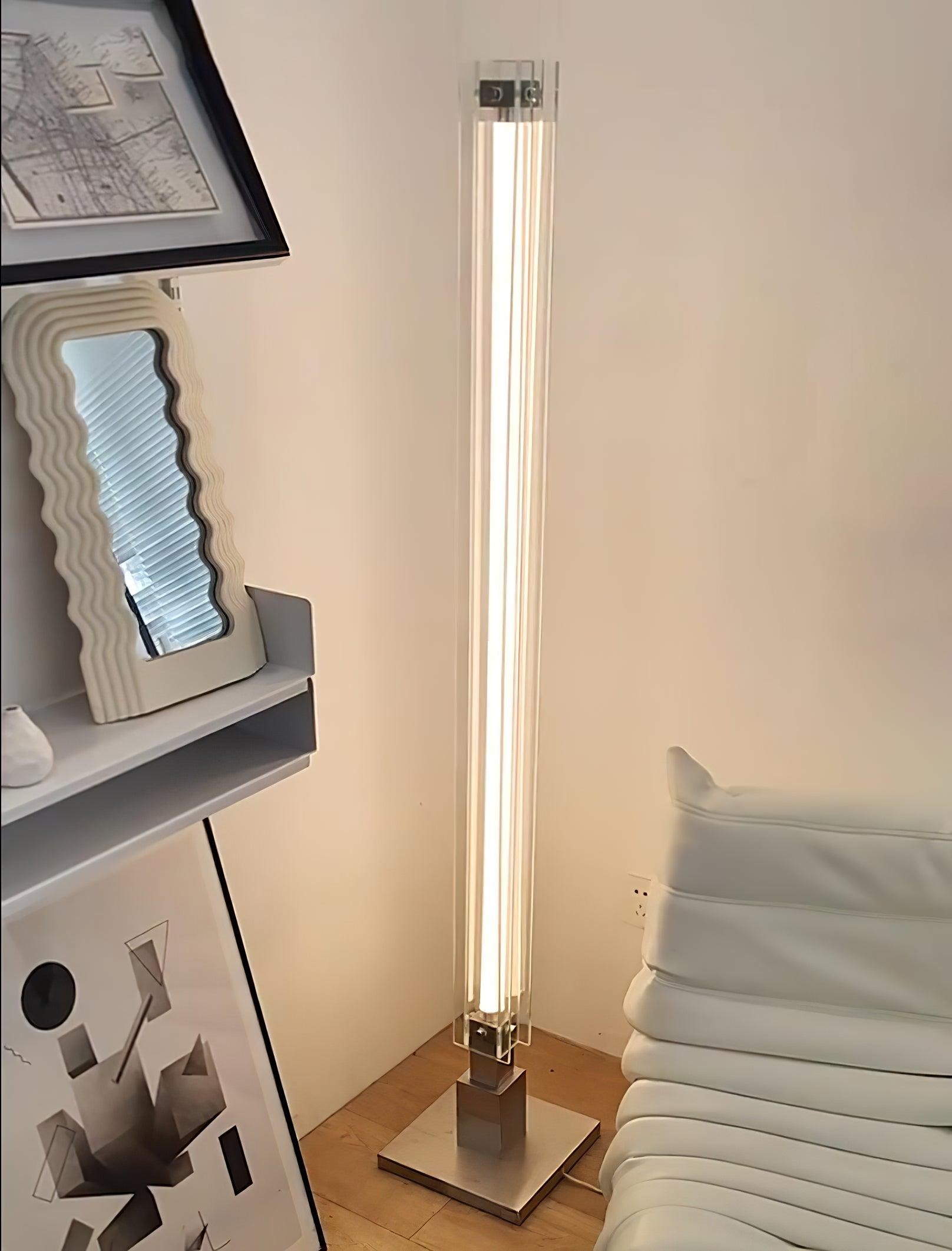 Industrial Style Minimalist Glass Floor Lamp K848