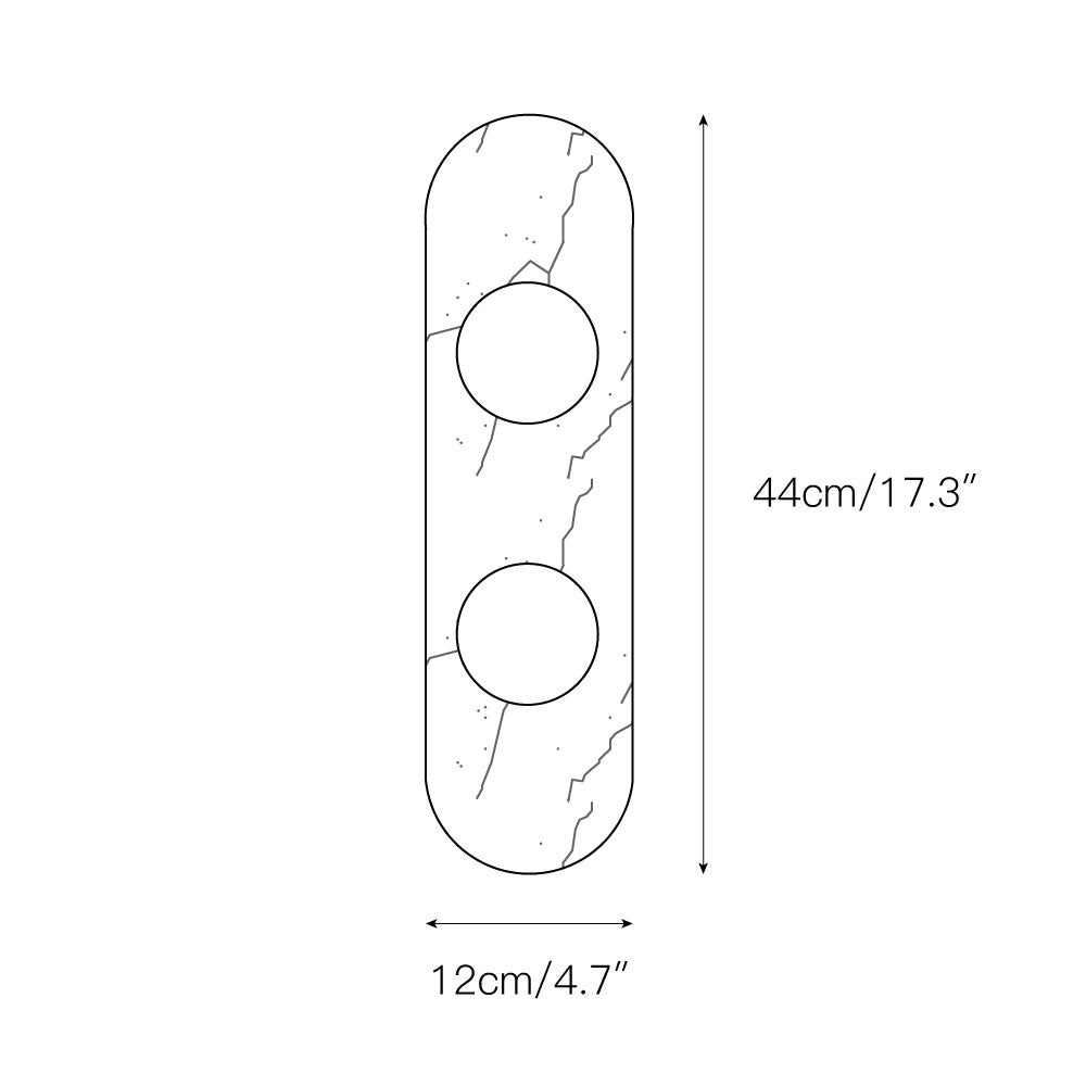 Modulo Marble Wall Lamp D626