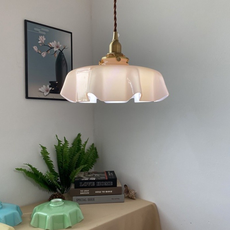 Retro Draped Flower Pendant Lamp K133