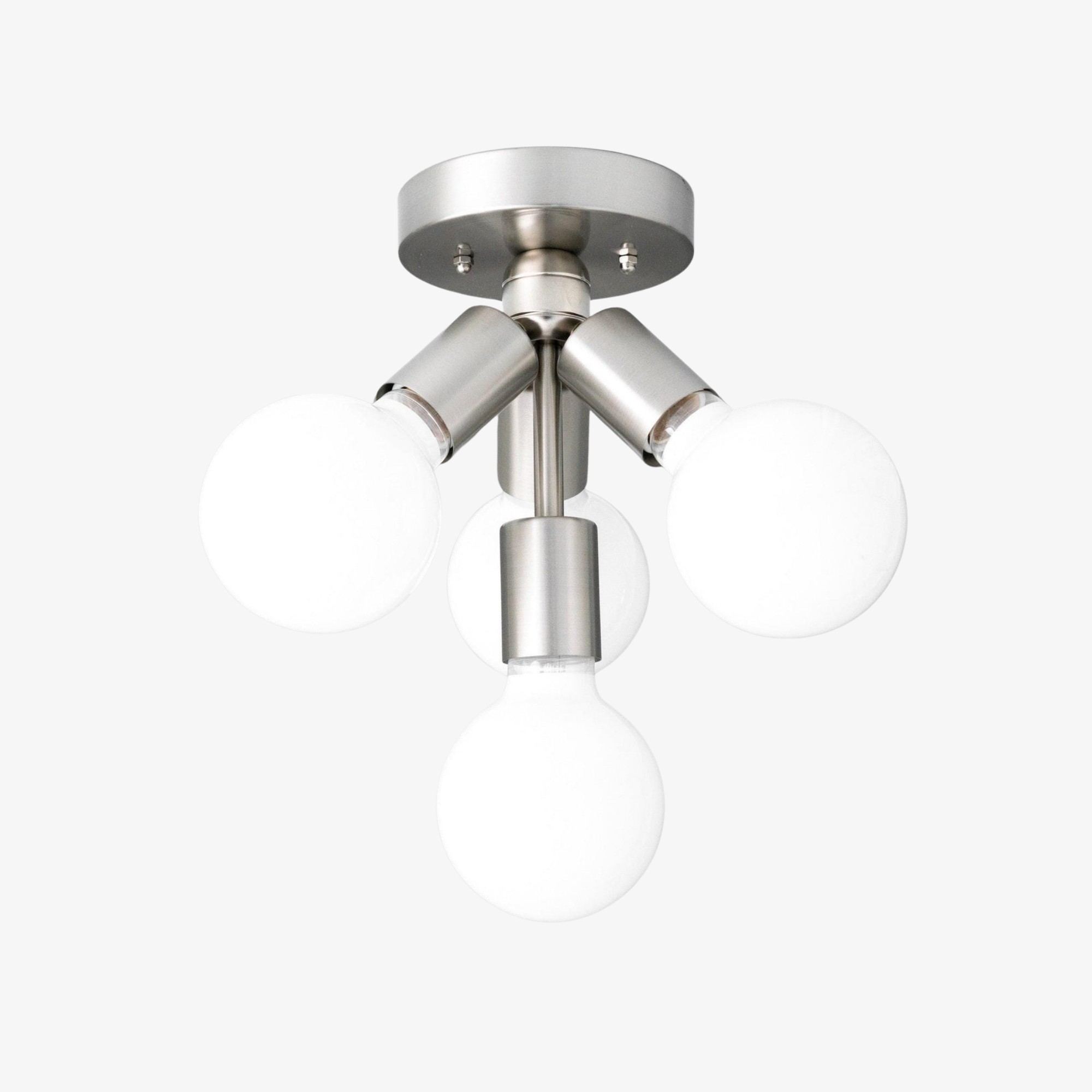 Glorica Glass Flush Mount Light - Globe Ceiling Fixture Modern K1505
