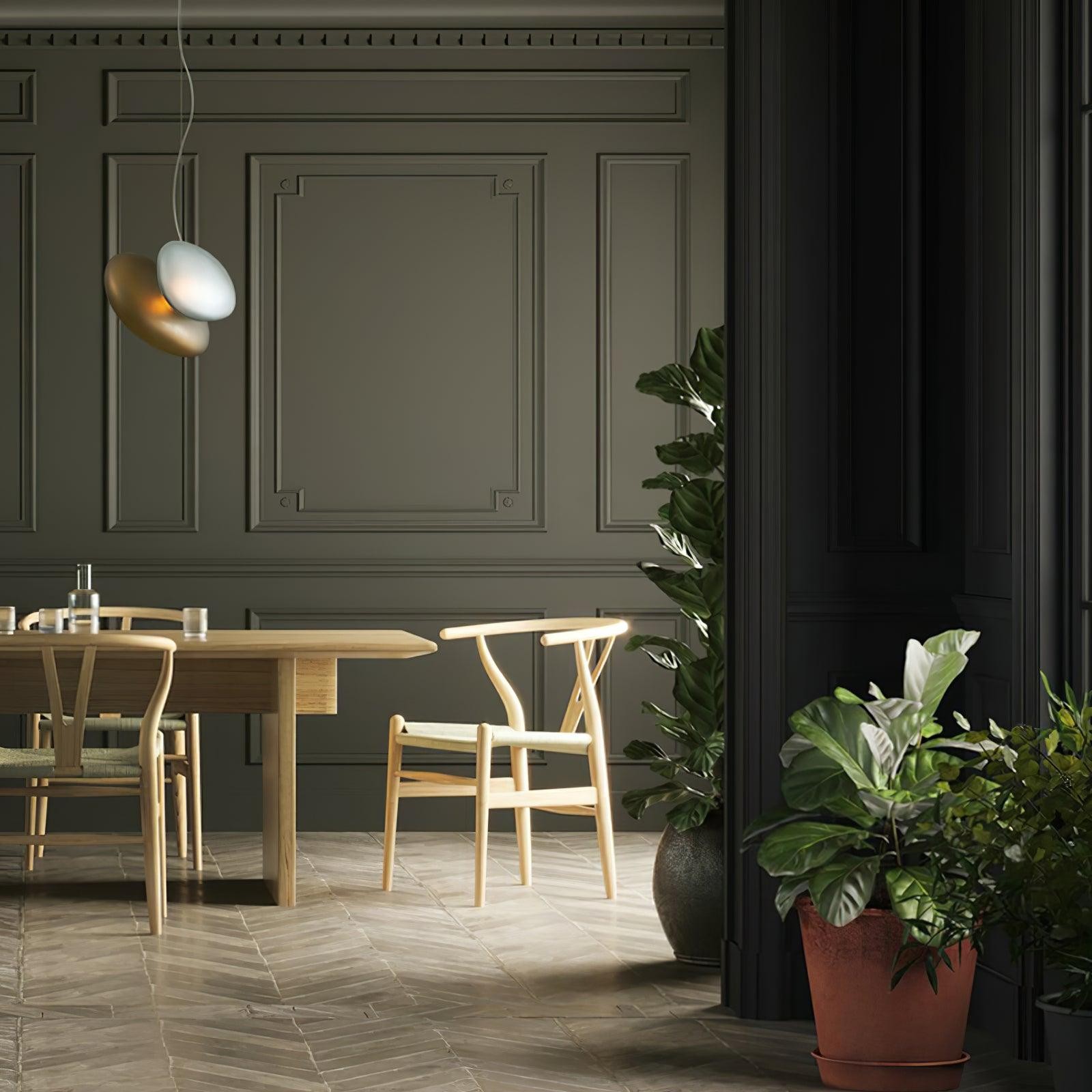 Translucent Frosted Glass Pendant Light K725