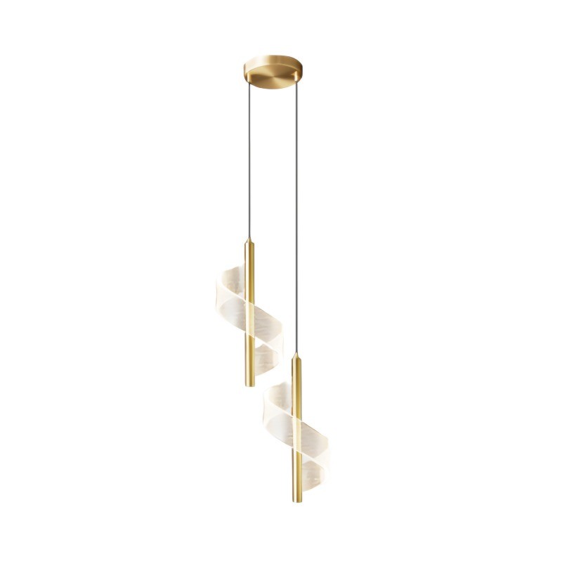 Spiral Modern Led Pendant Light For Kitchen K17