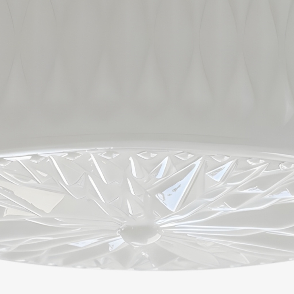 Mistaro Minimal Glass Ceiling Lamp - Flush Mount Design for Living Room and Bedroom K2281