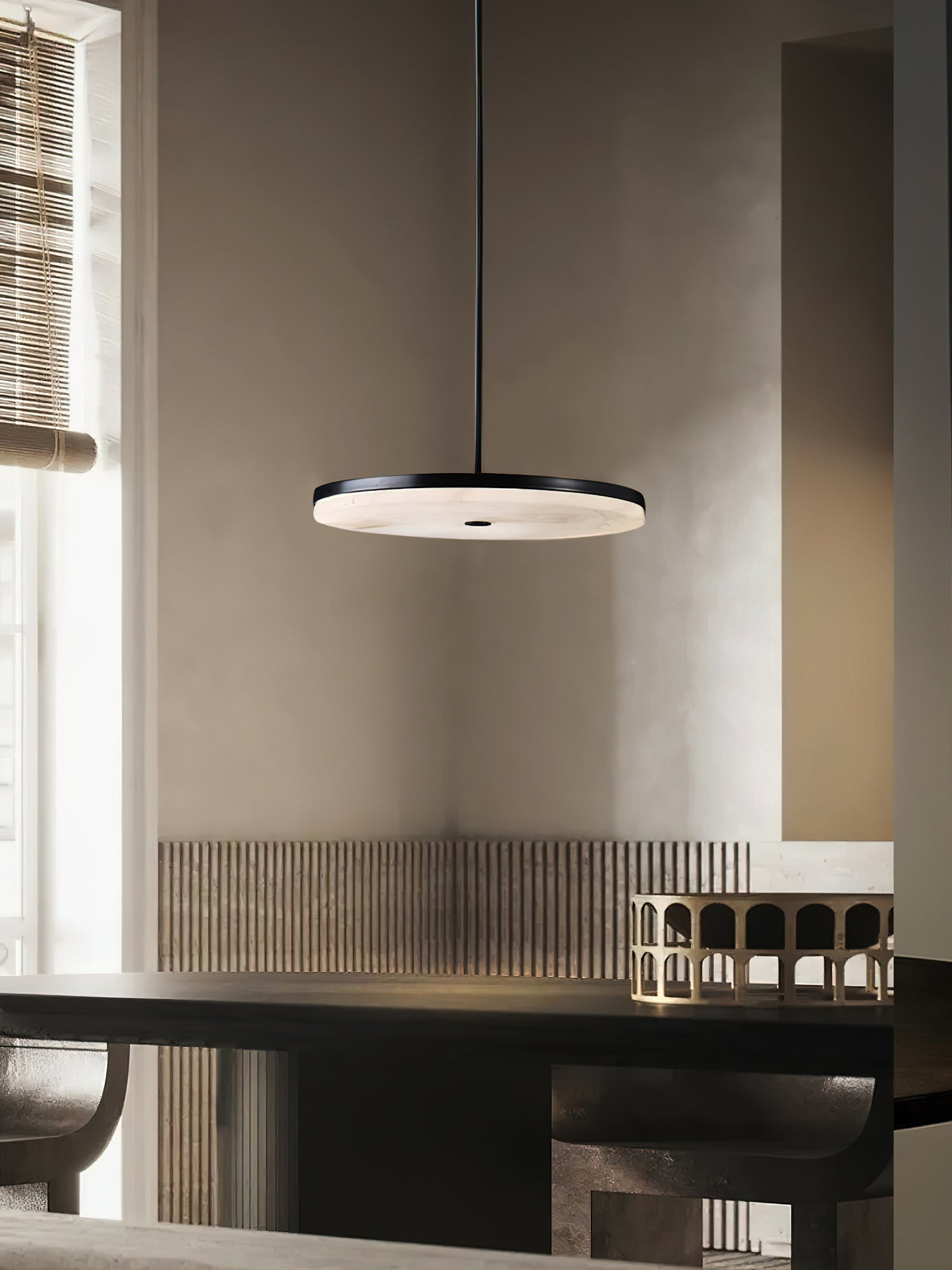 Wyatt Alabaster Pendant Light D427