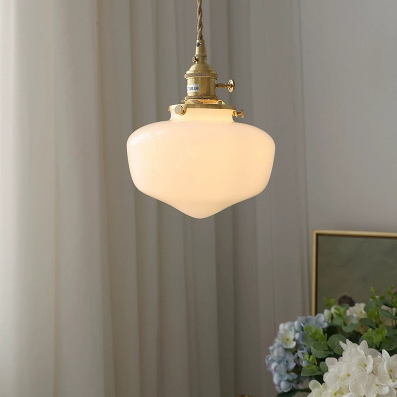 Radiant Lantern Retro Glass Pendant Light D954