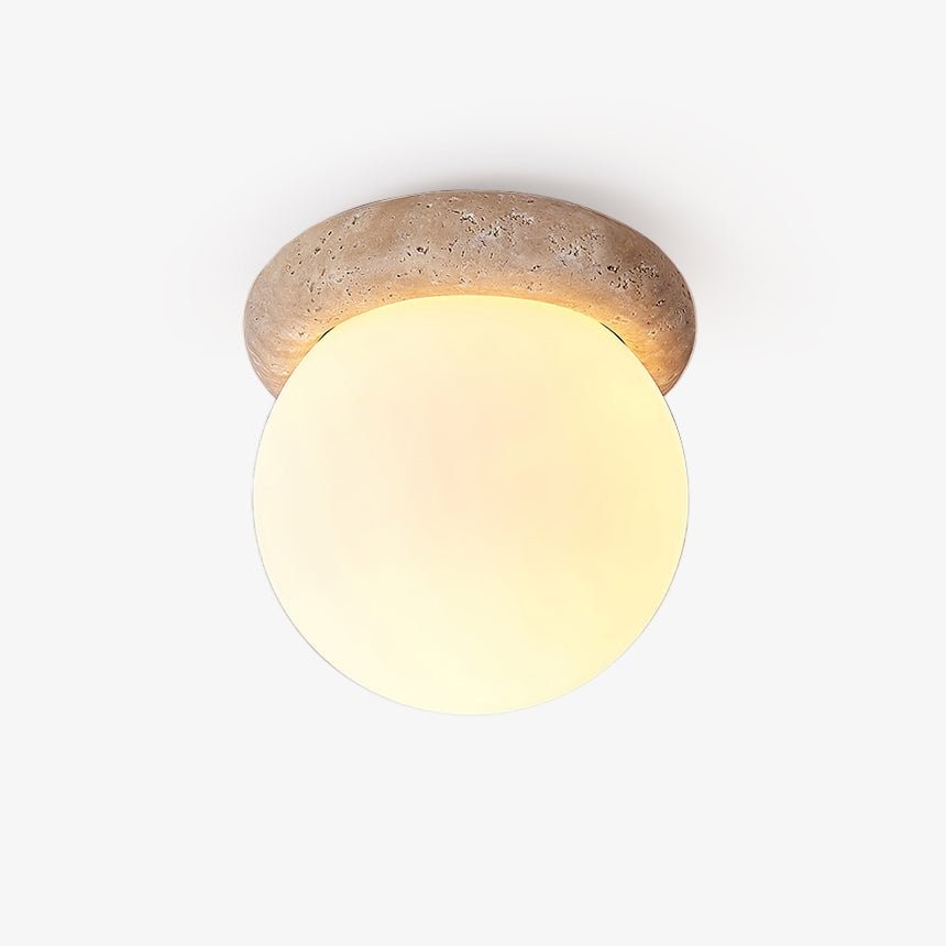 Marble Travertine Asteroid Ceiling Lamp K242