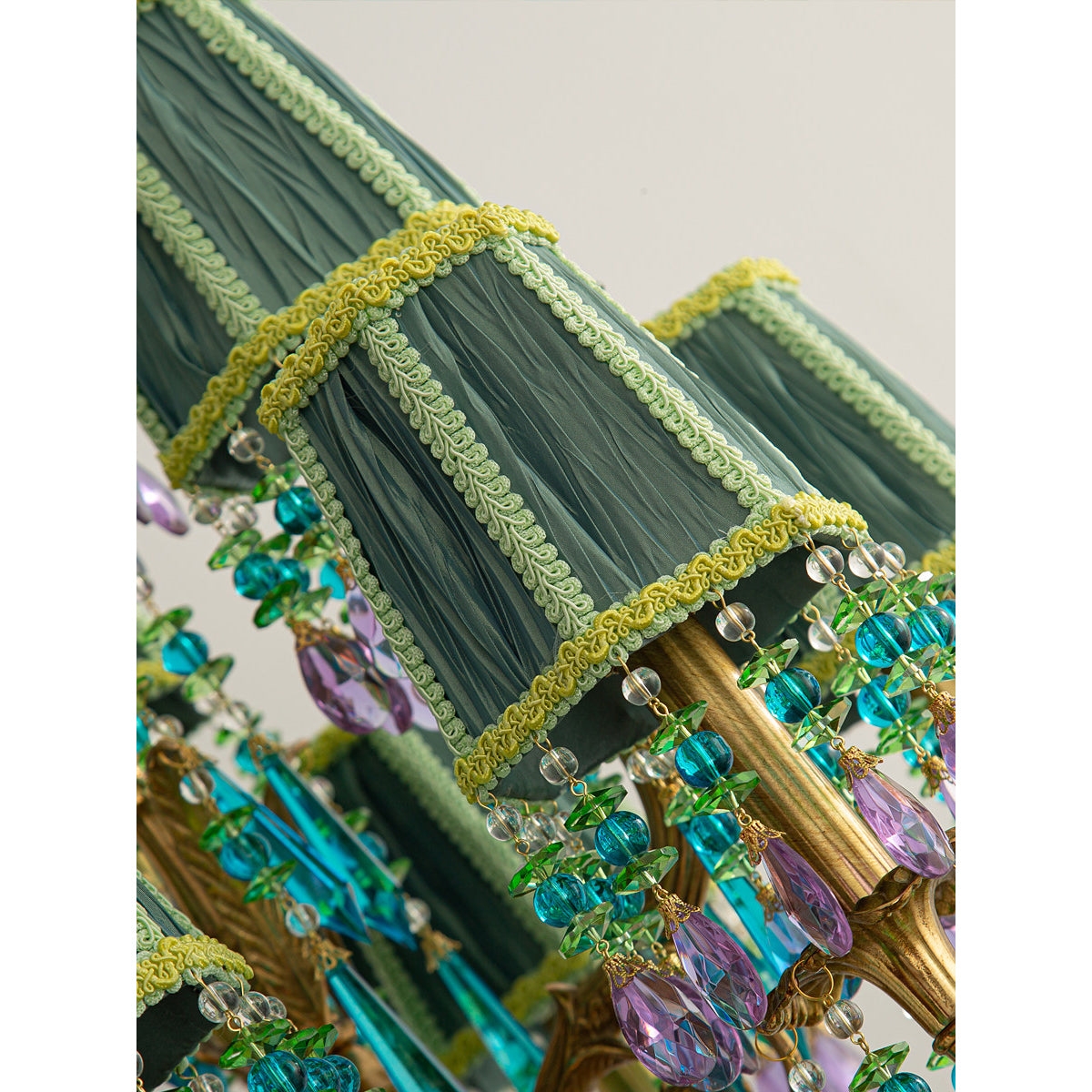 Perky Peacock Floor Lamp D761