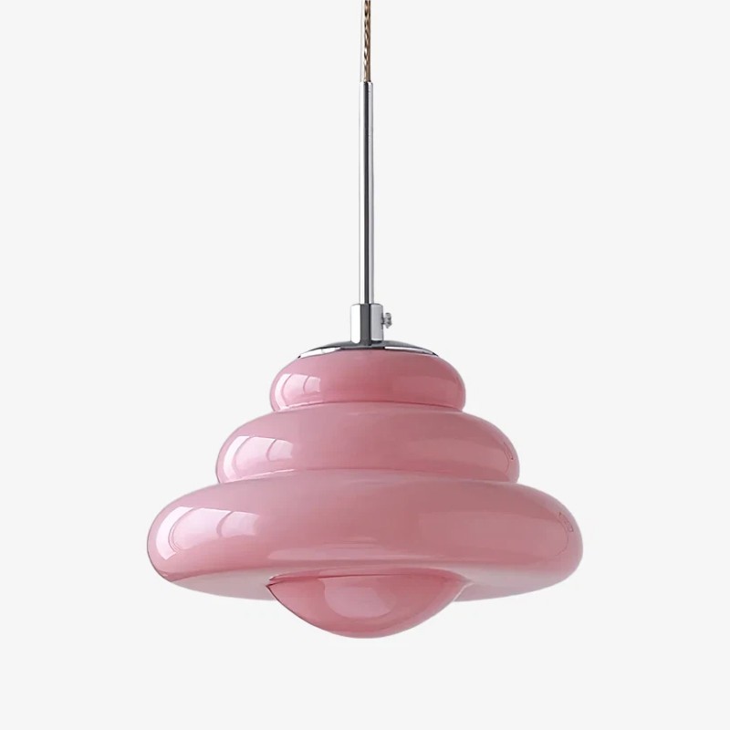 Bomiello Chic Layered Glass Pendant Lamp for Bedroom and Living Area K2163