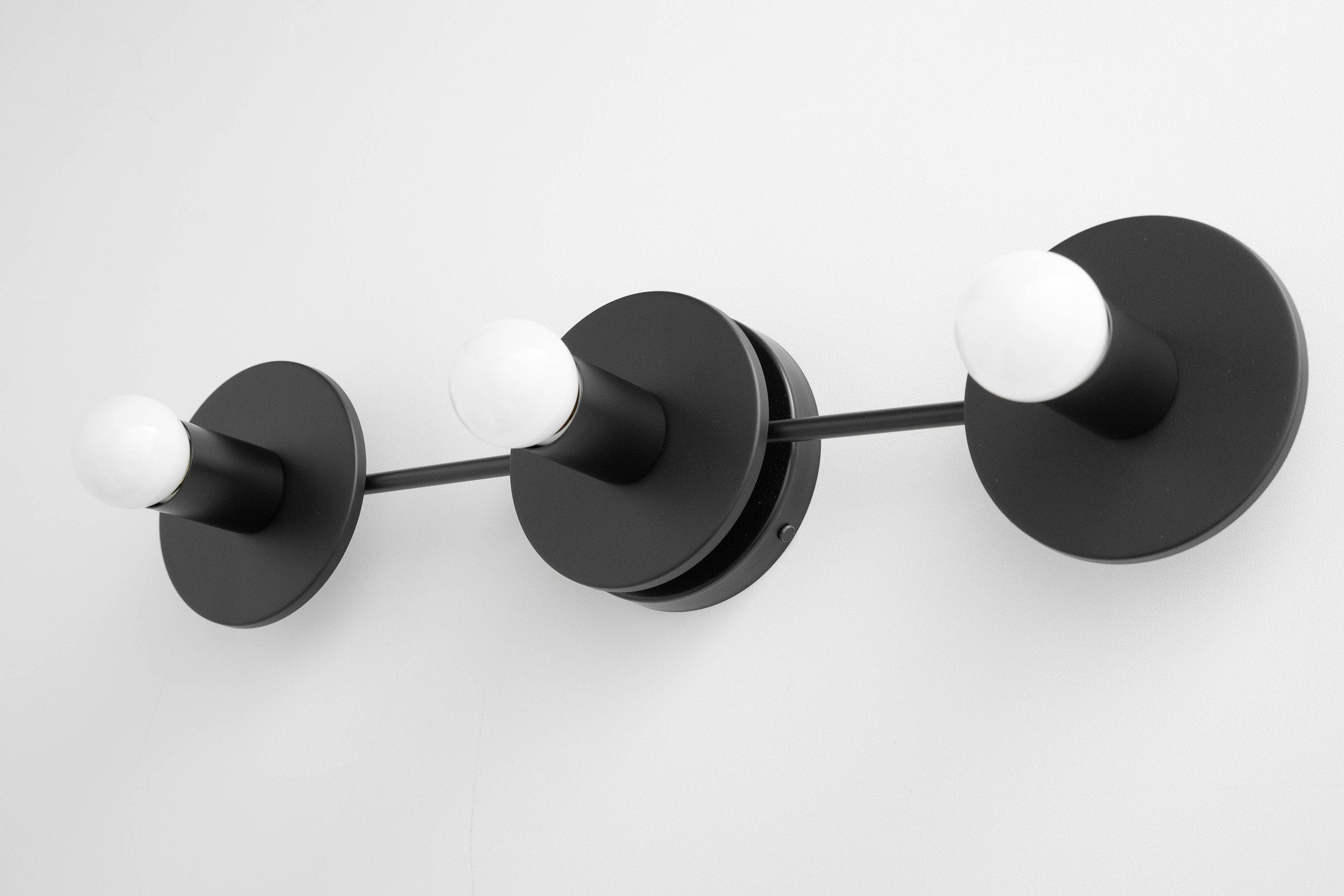Radiro 3-Light Vanity Light - Modern Bathroom Wall Fixture for Bathroom K1422