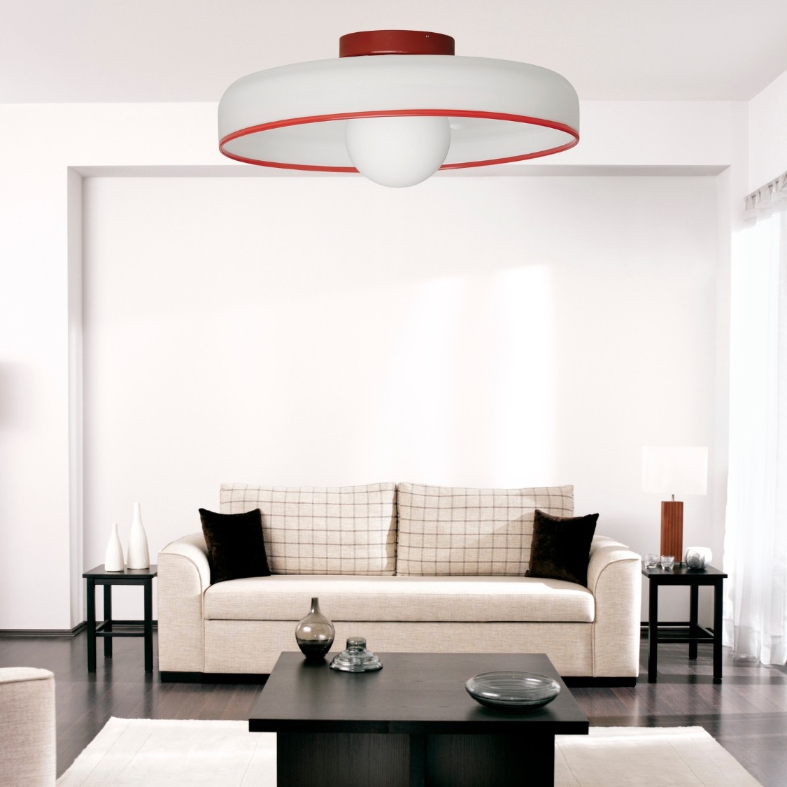 Kalo Modern Minimalist Glass Orb Ceiling Light Wall Light - Decorative Lighting for Bedroom K942