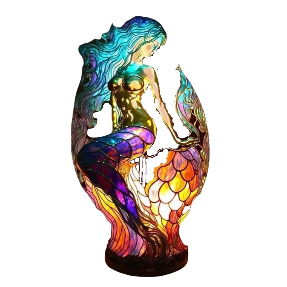 Magical Animal Statue Resin Table Lamp K482