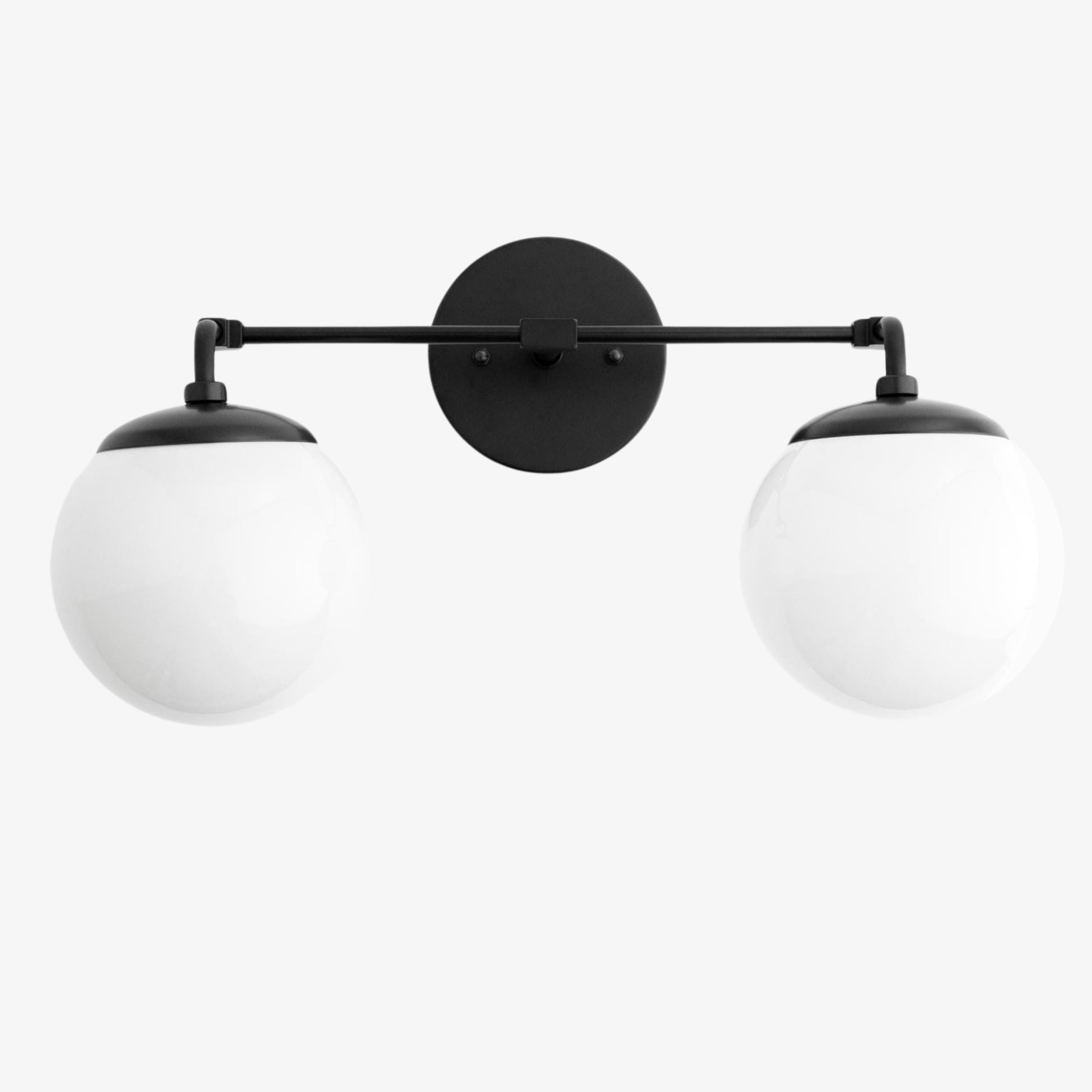 Glorica Glass Wall Sconce - Modern Vintage Vanity Light Fixture K1550