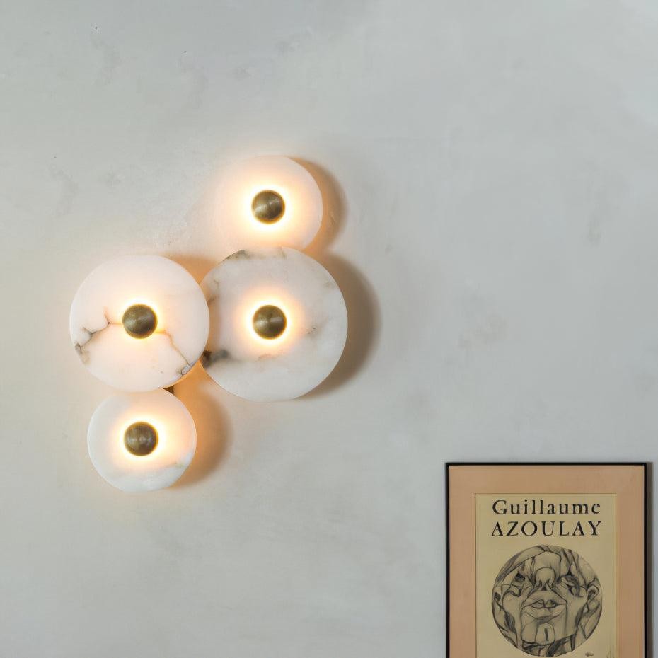 Creative Marble Round Wall Lamp K498