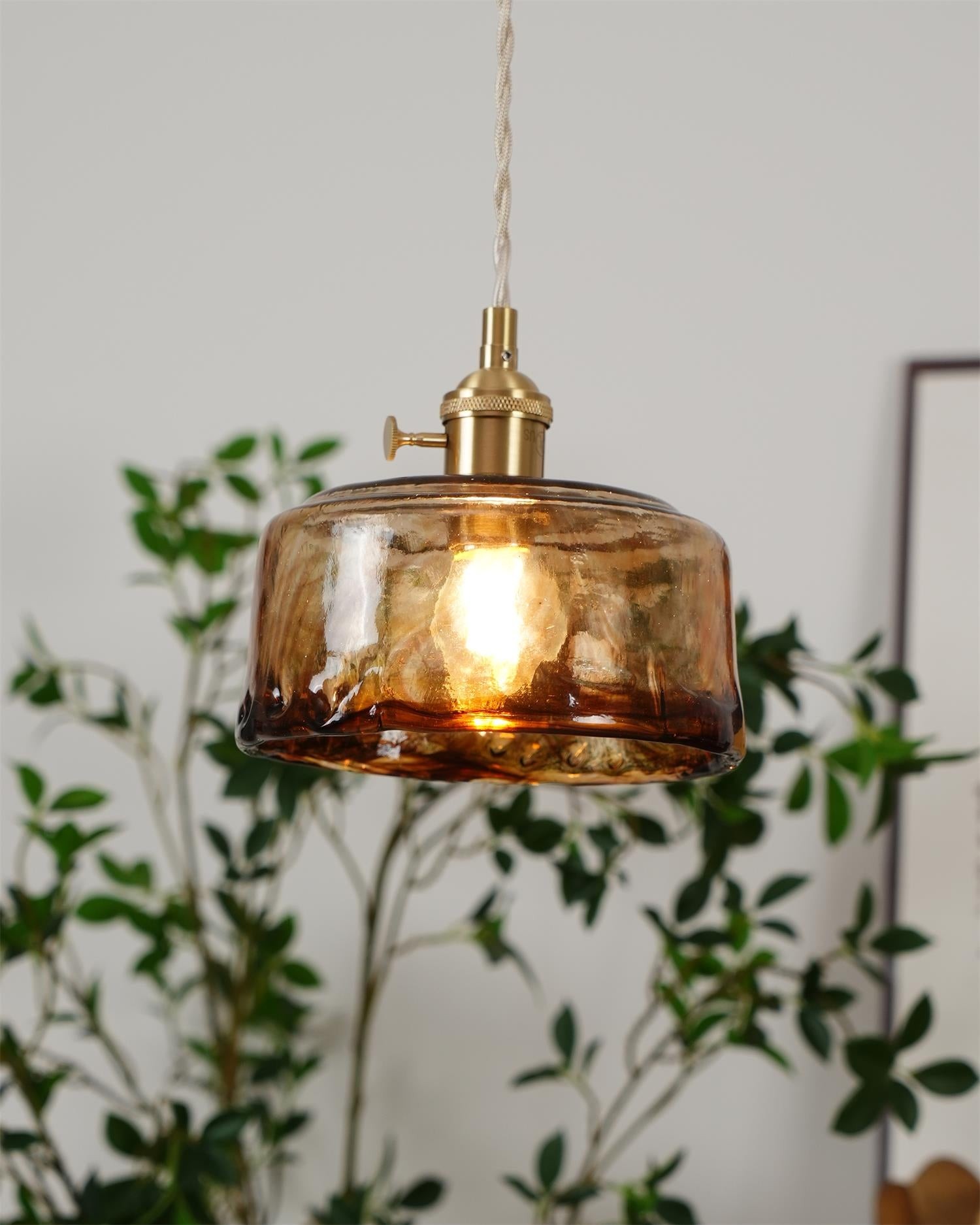 Retro Glass Pendant Lamp K622