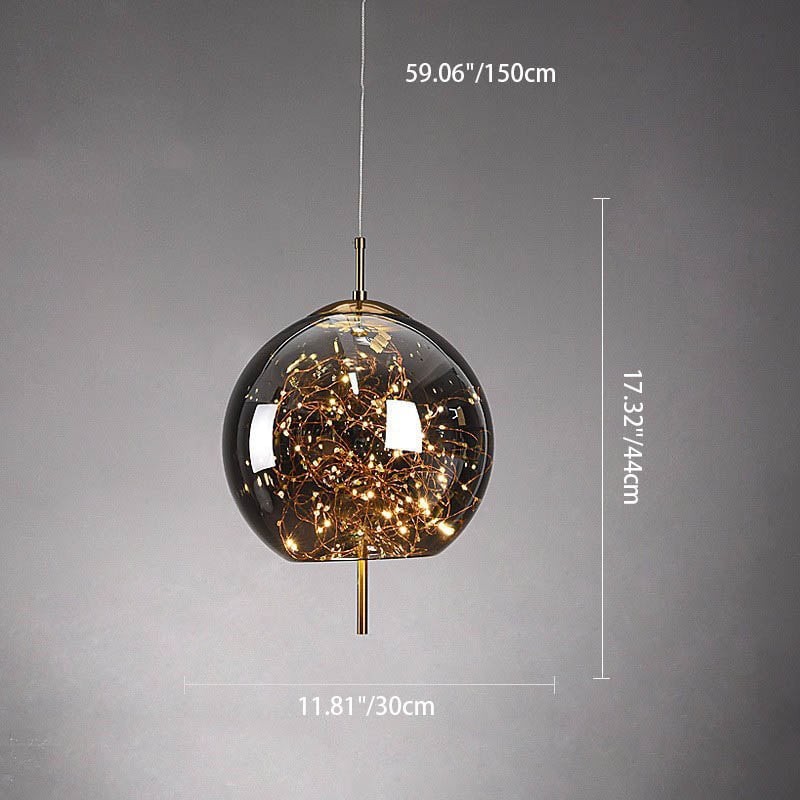 Scandinavian Cylinder Oval Glass Pendant Light K333