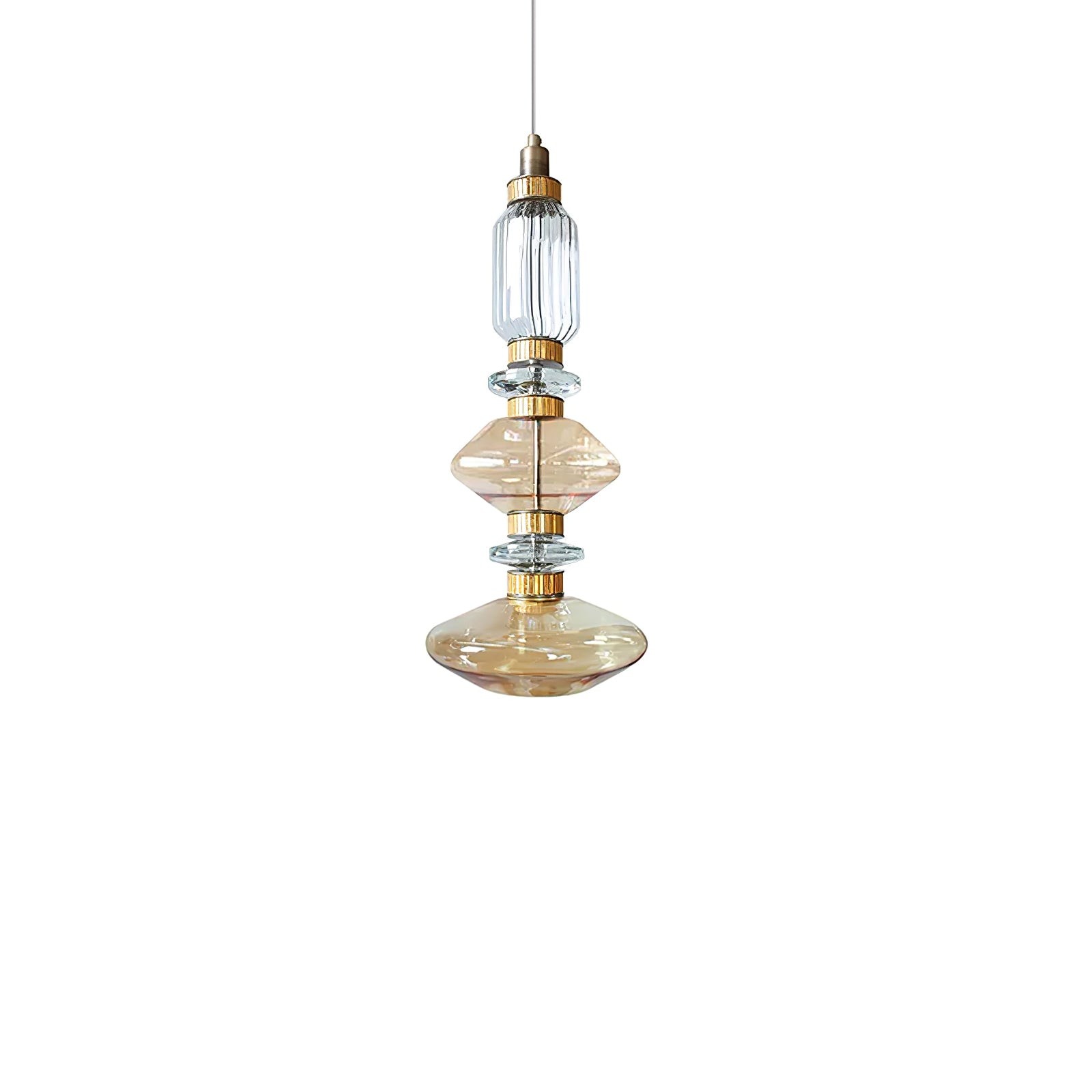 Modern Elegant Ballet Glass Pendant Light K904