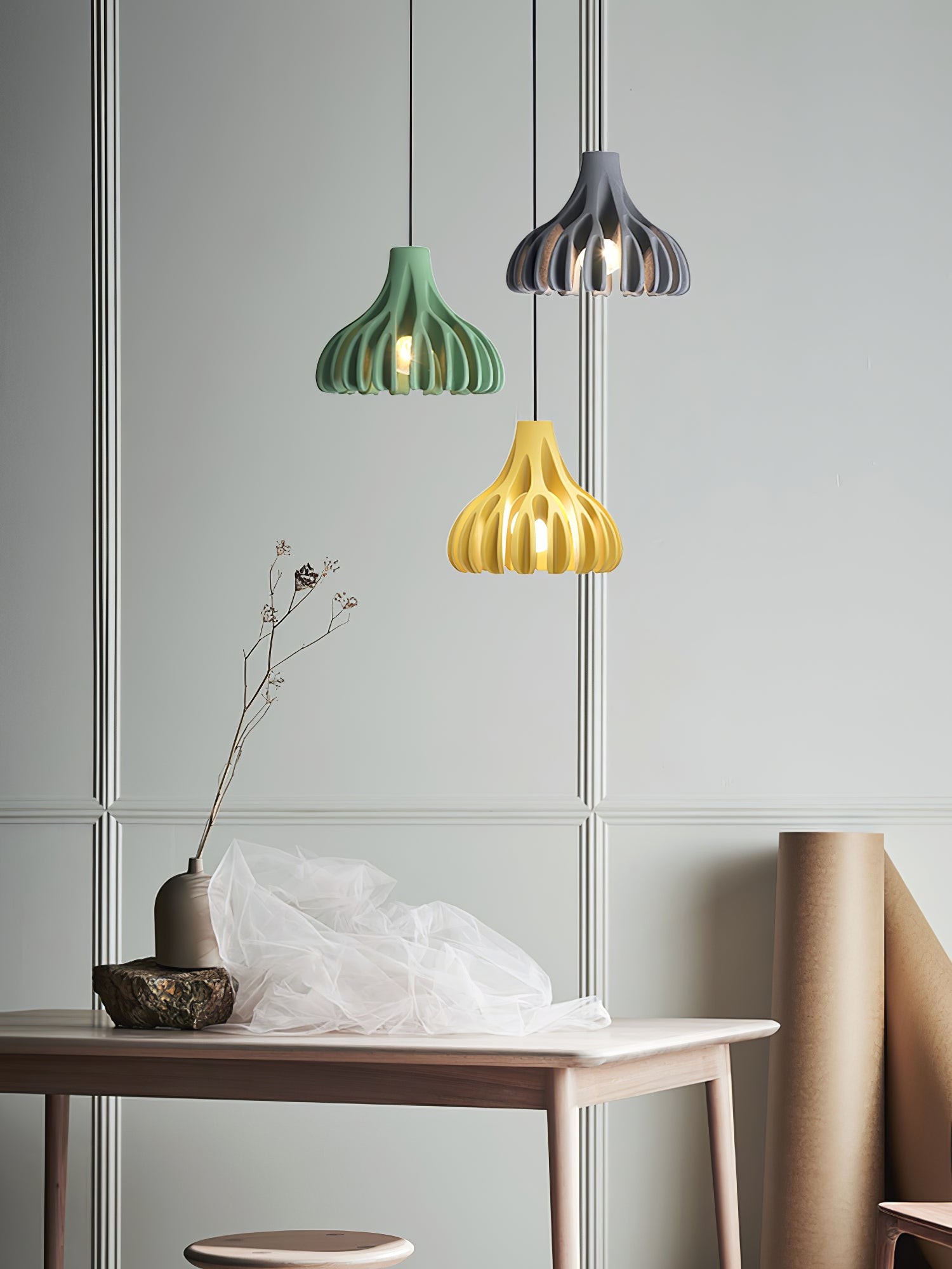 Coral Resin Pendant Lamp K1003