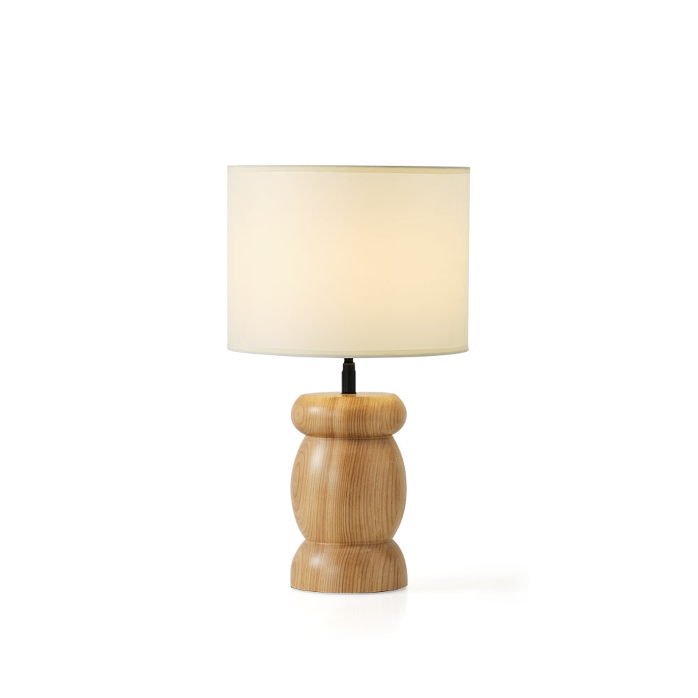 Pebble Wood Table Lamp D447