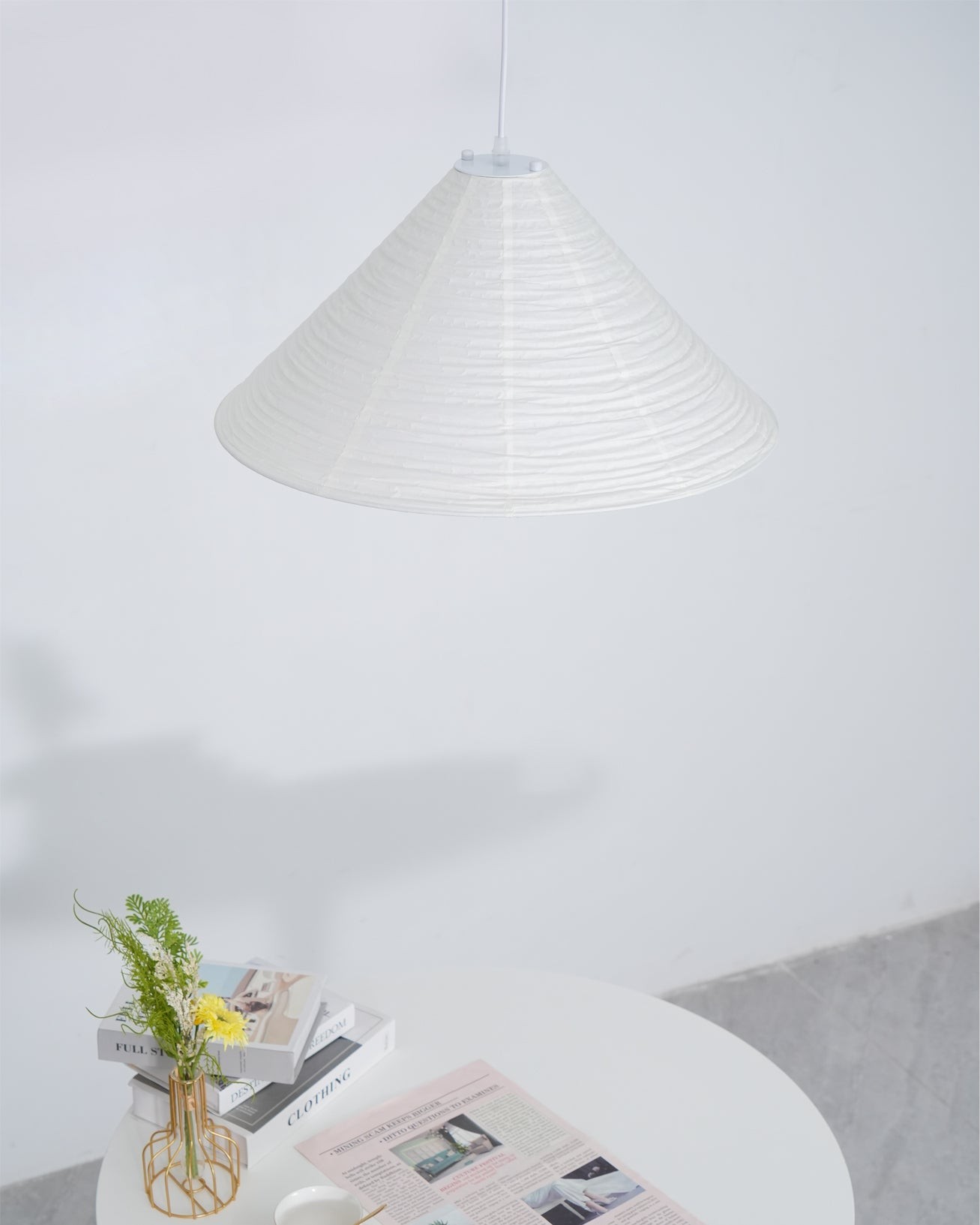 Cone Washi Pendant Light K1000