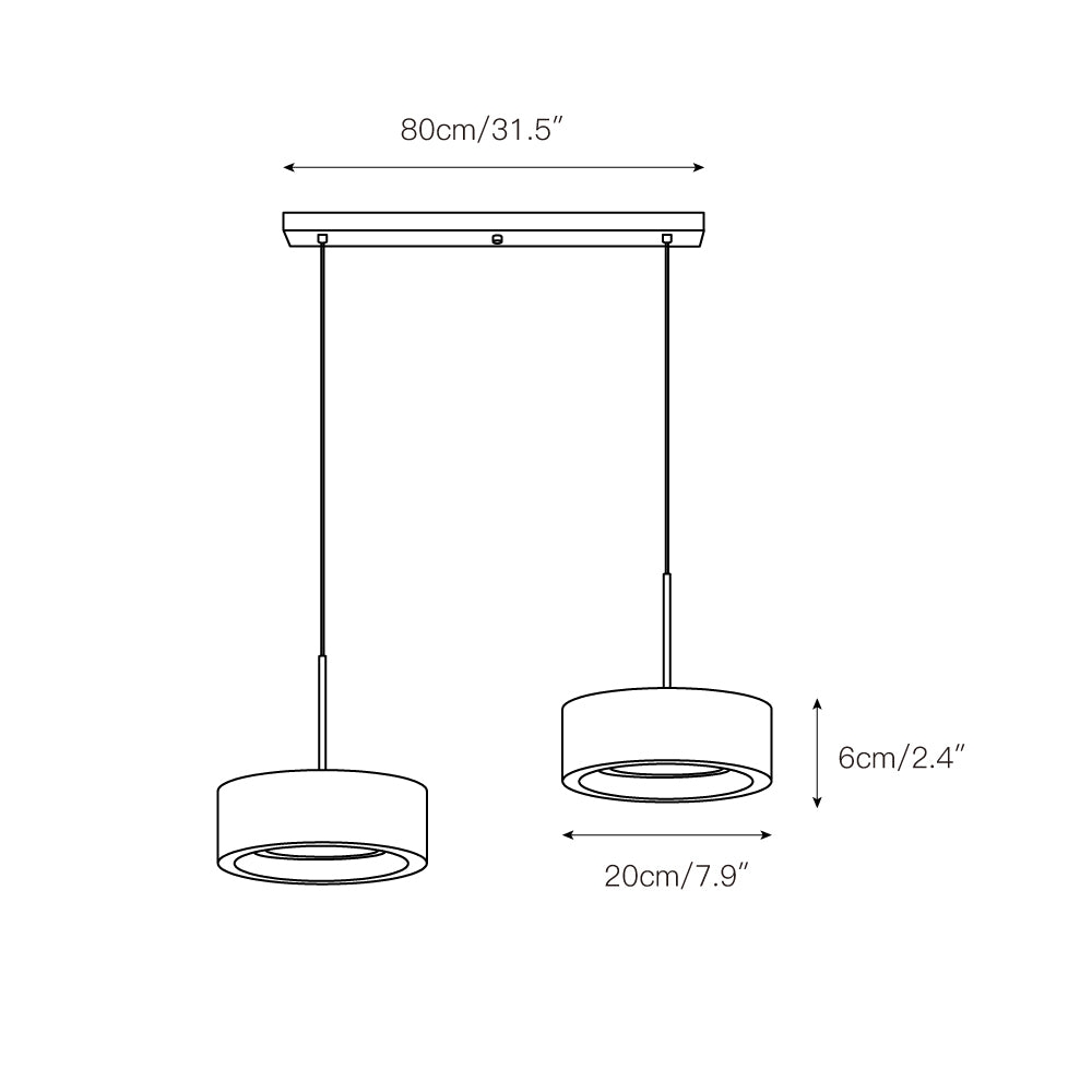Elancourt Pendant Lamp D664