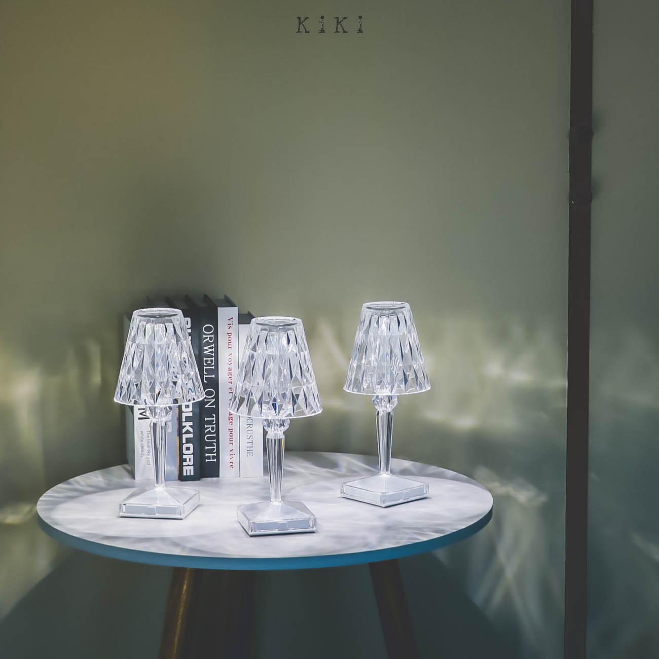 Big Battery LED Table Lamp
