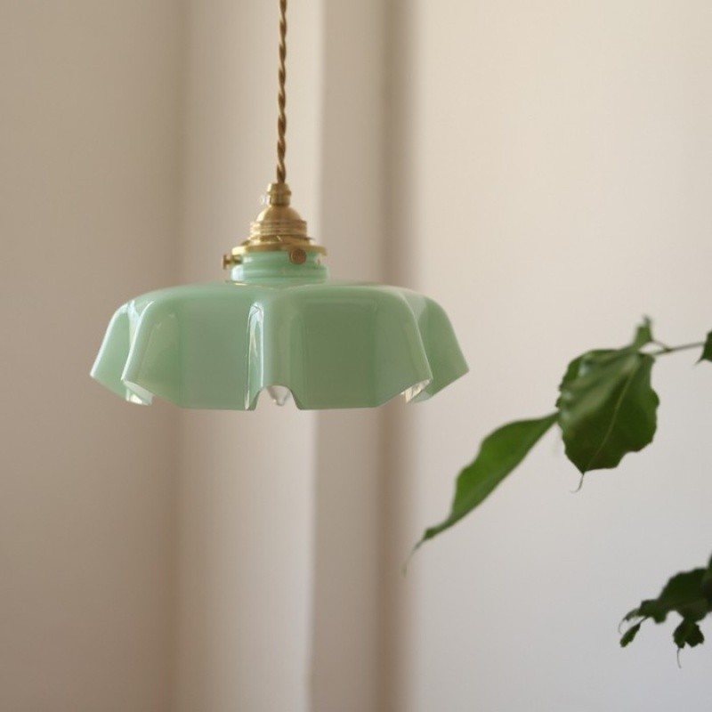 Retro Draped Flower Pendant Lamp K133