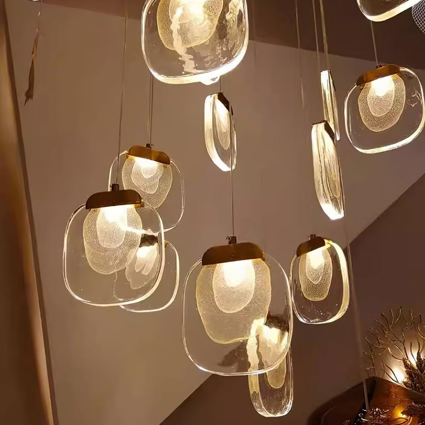 Glass Ripples Pendant Lamp K408