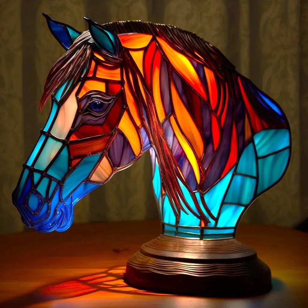 Magical Animal Statue Resin Table Lamp K482