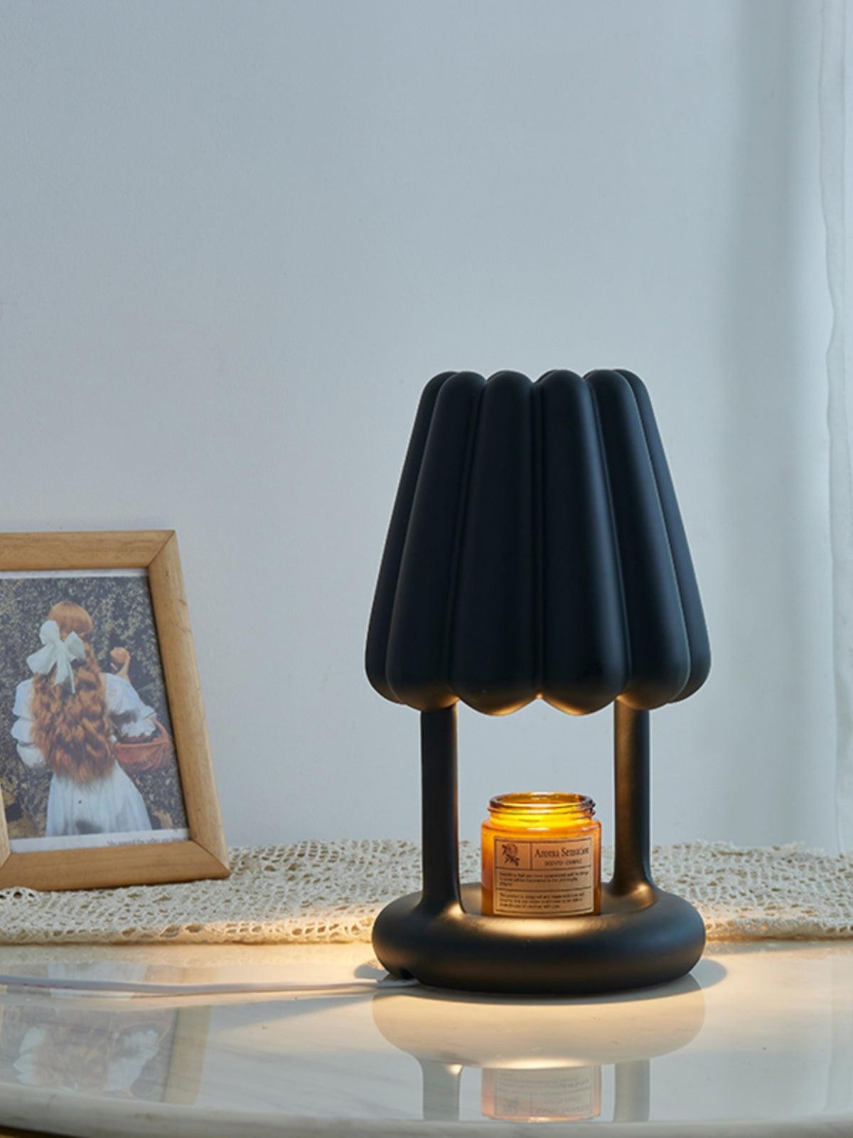 Ice Cream Flocked Resin Table Lamp K335