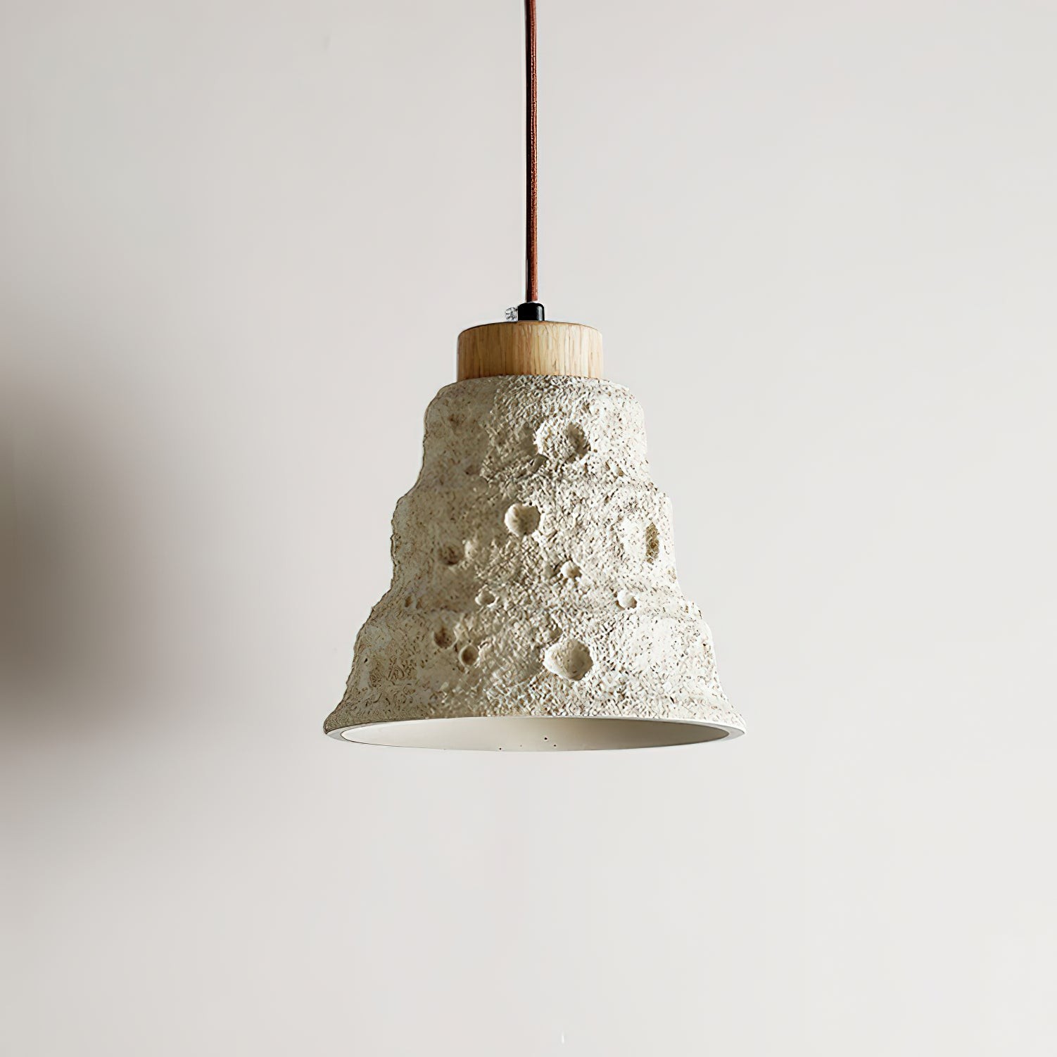 Japanese Wabi Sabi Cement Bell Shape Pendant Light K877
