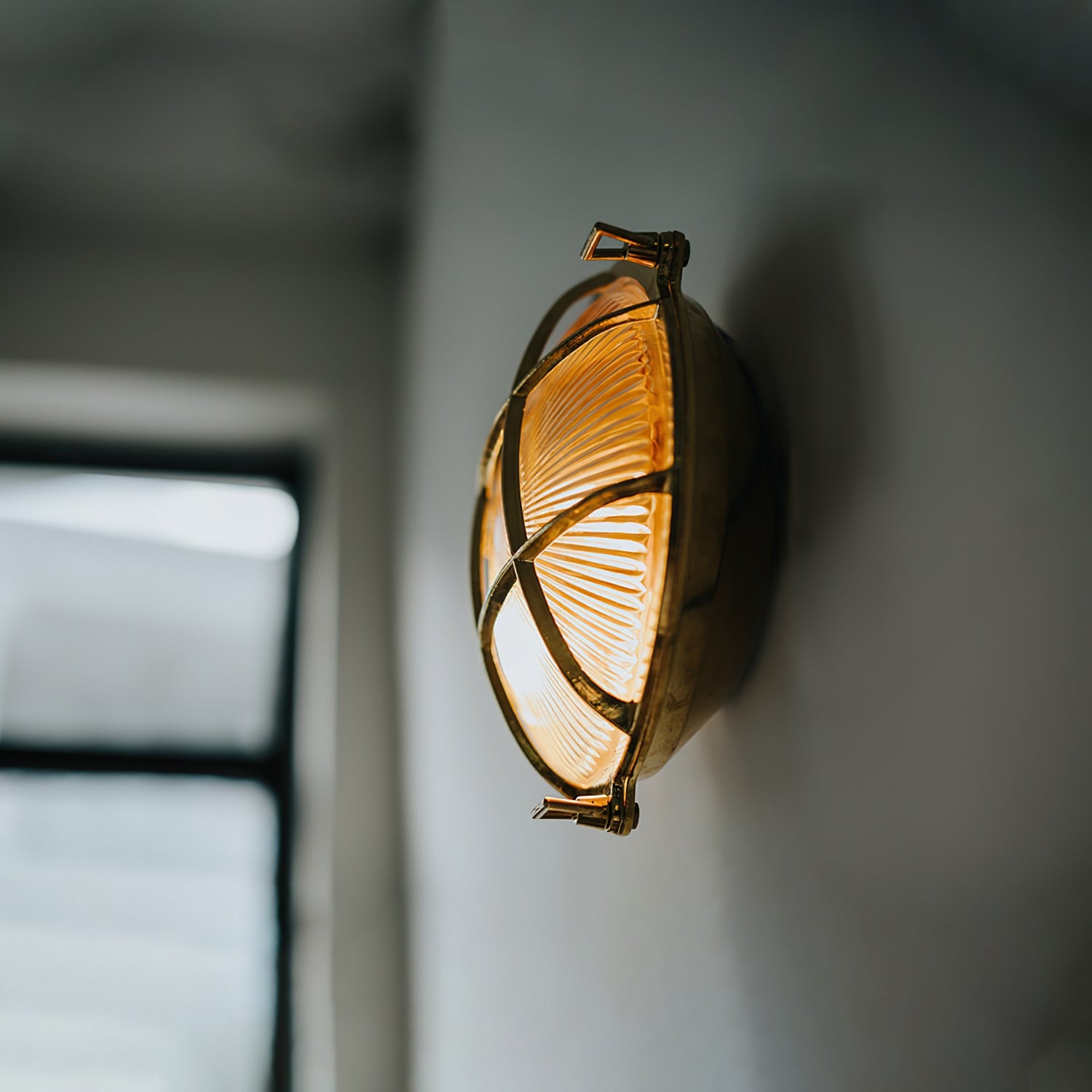 Fremantle Brass Bunker Sconce D636