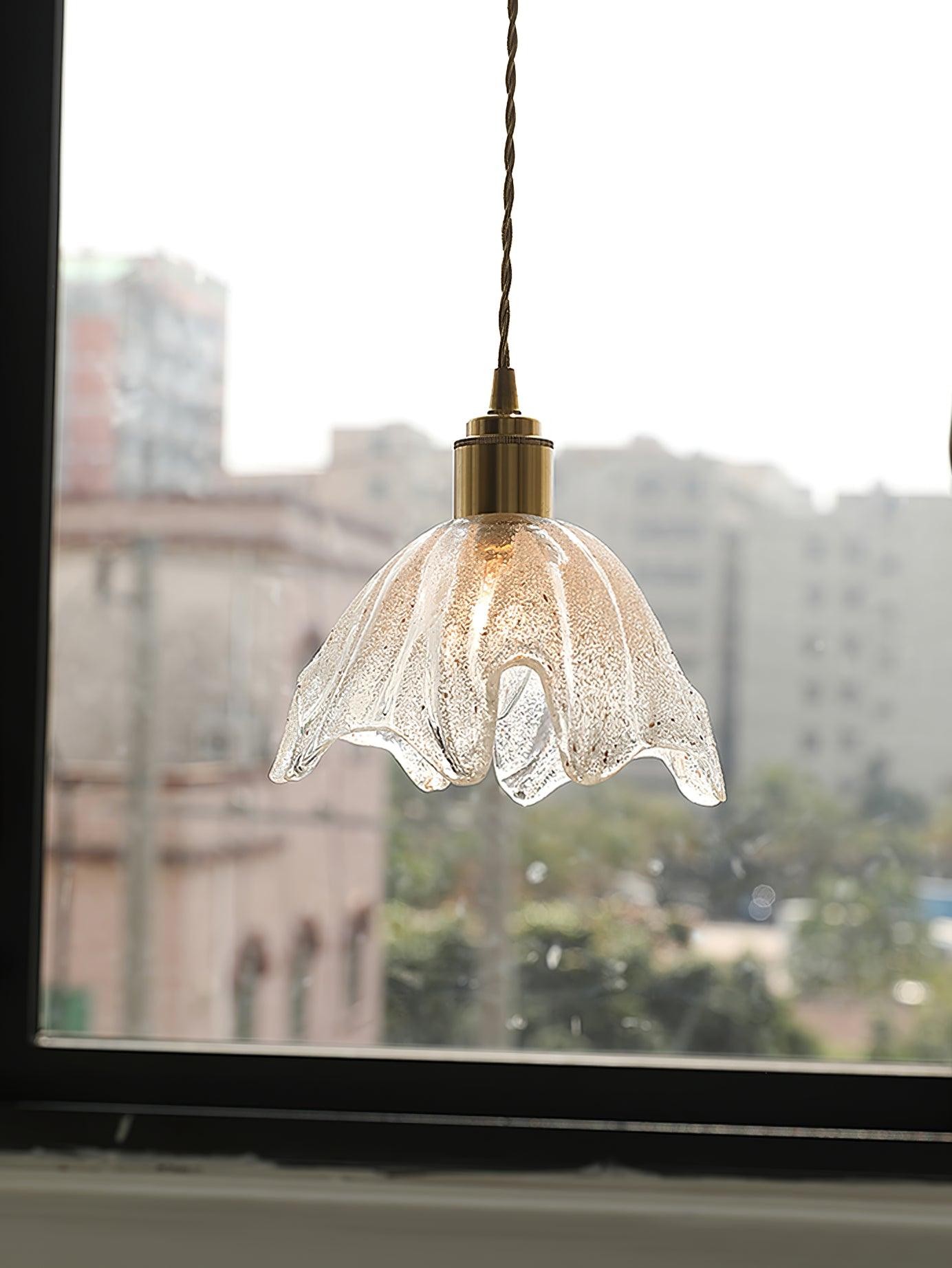 Lotus Crystal Small Pendant Light K464