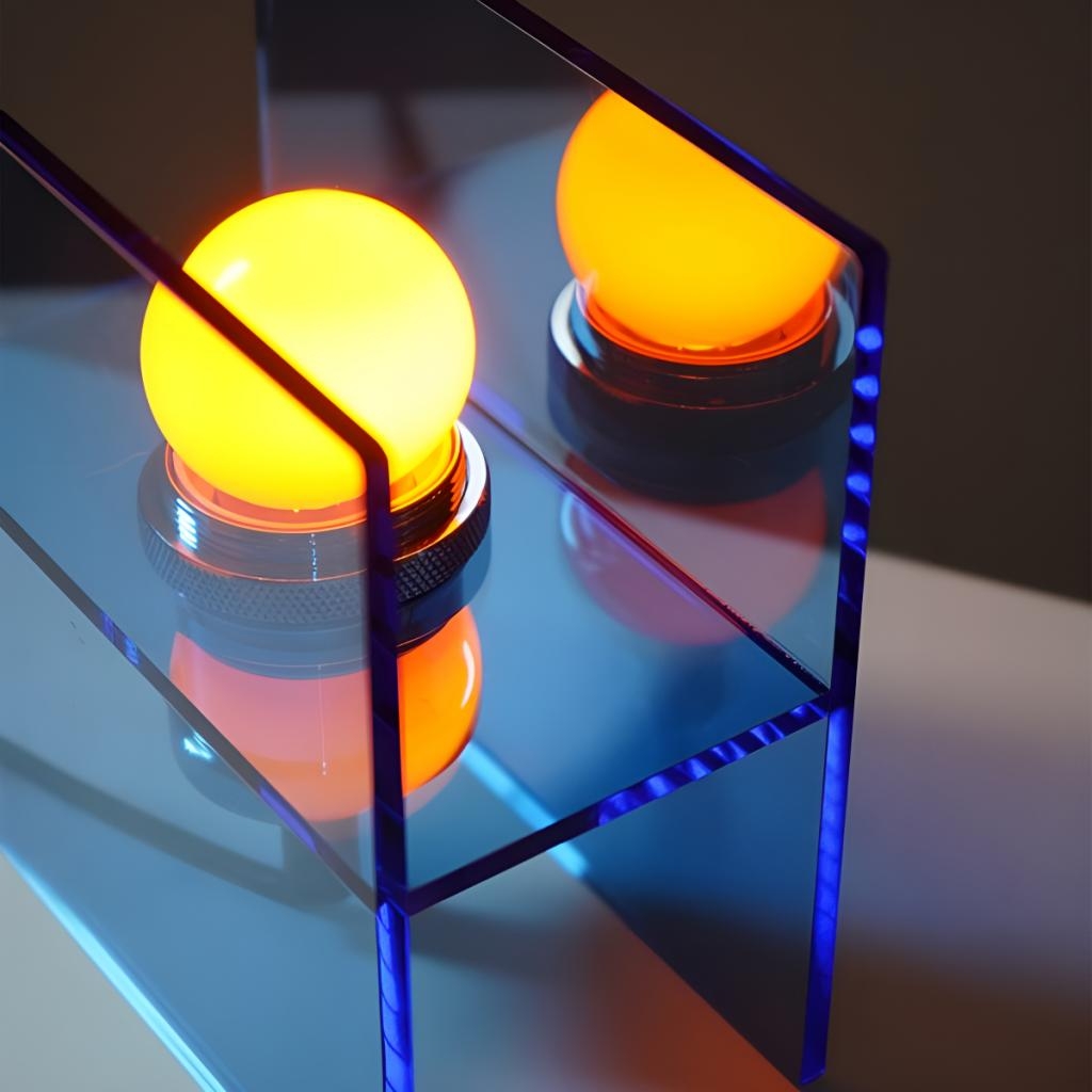 Sunset Ambient Acrylic Table Lamp - Contemporary Lighting for Bedroom Living Room K2320