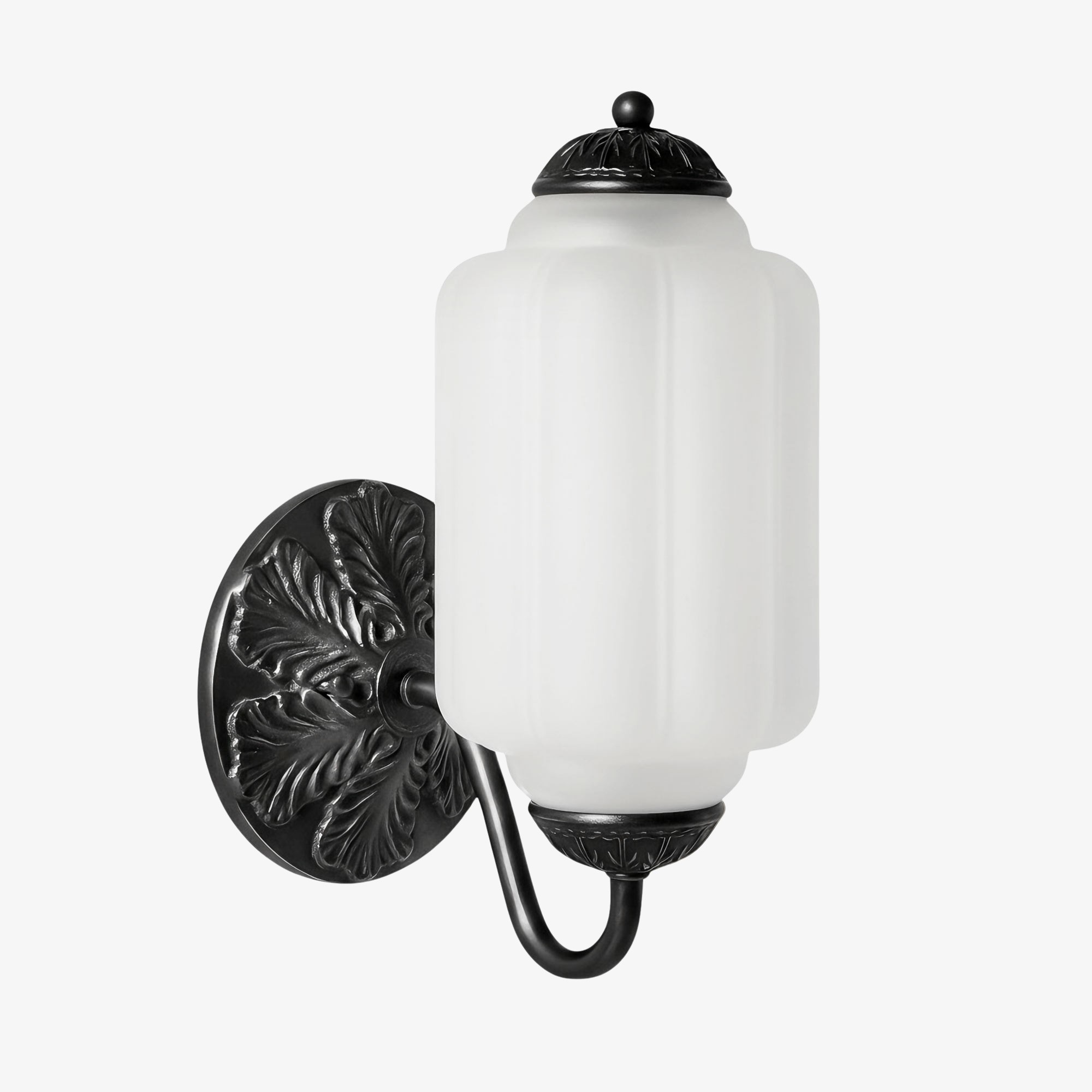Eloise Elegant Vintage Glass Wall Sconce - Lighting for Bedroom Vanity K1150