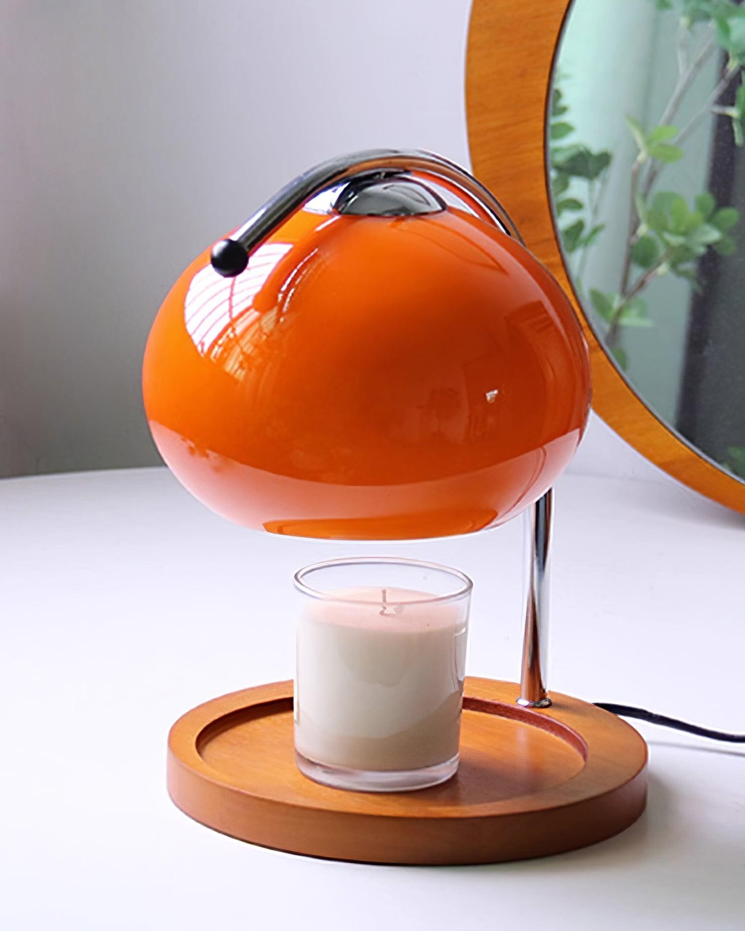Modern Bauhaus Glass Candle Warmer Table Lamp K497