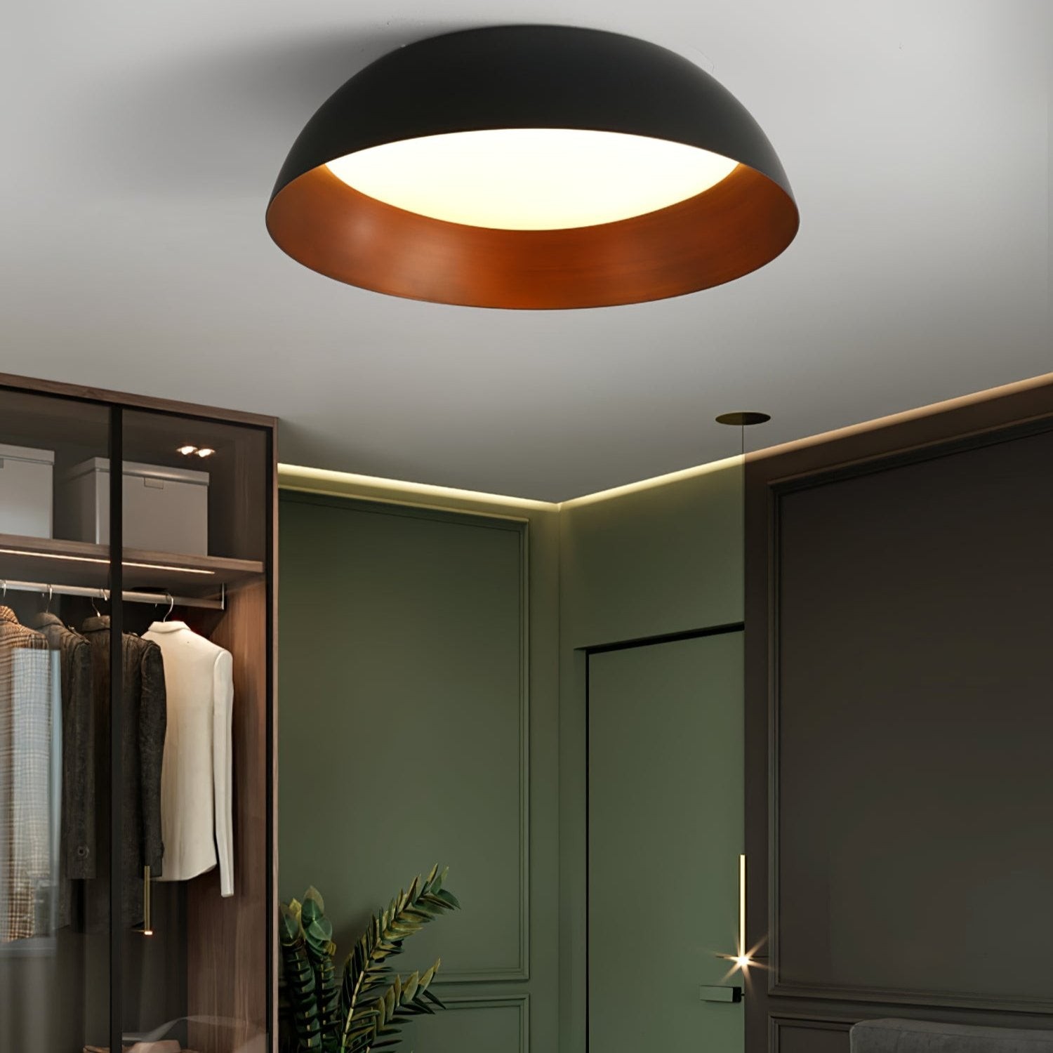 Italian Minimalist Bowl Ceiling Lamp K488