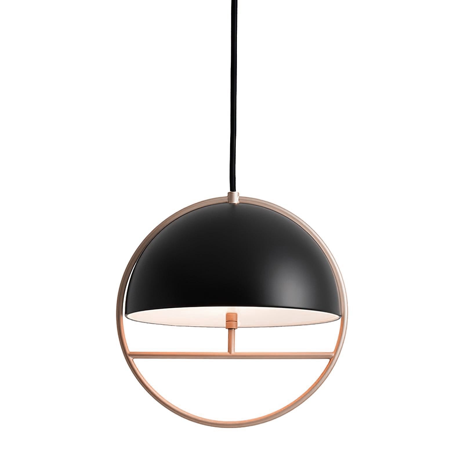 Nordic Hemispherical Ring Metal Pendant Lamp K426
