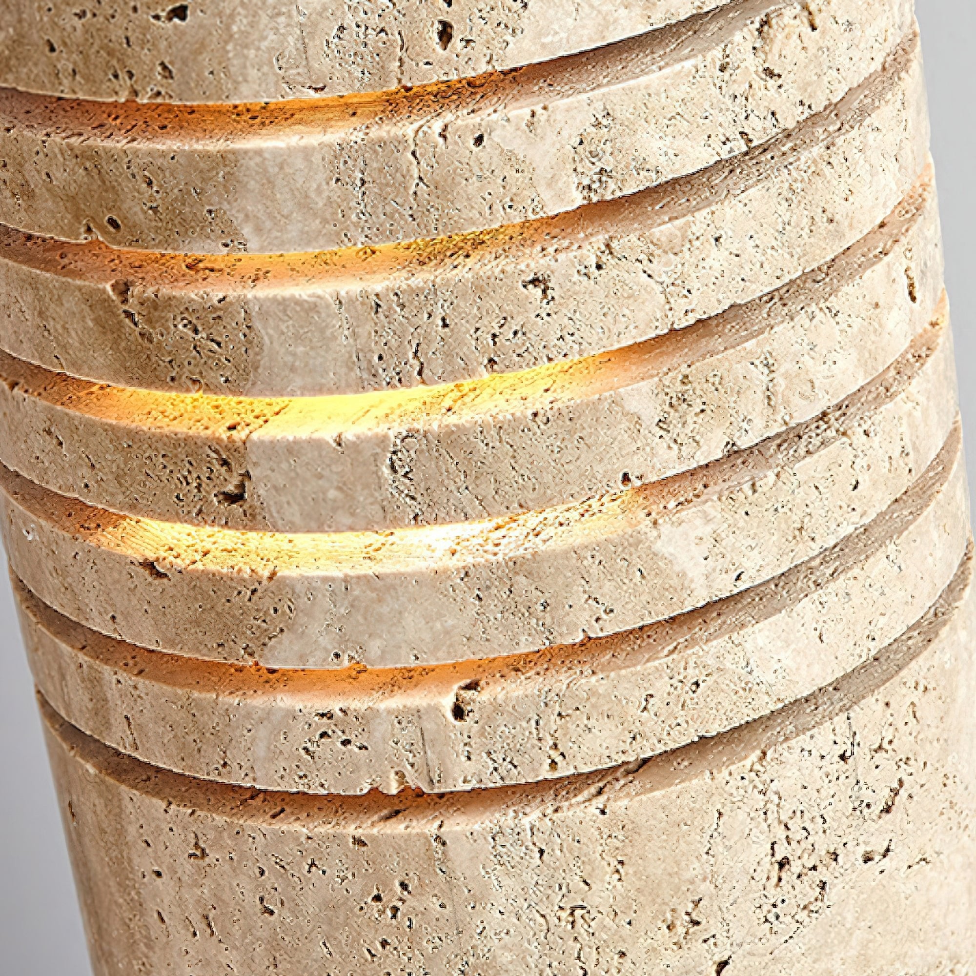 Antique Creative Yellow Travertine Floor Lamp K820
