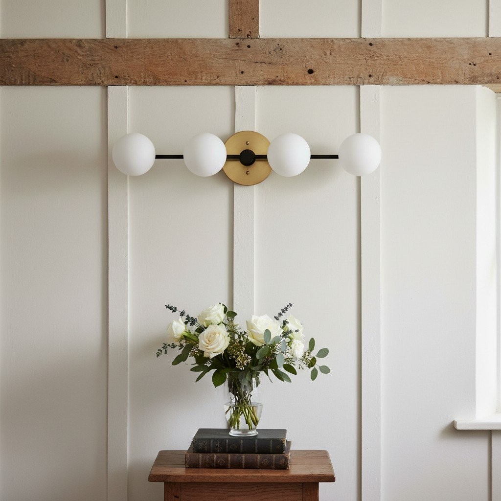 Glorica Glass Long Vanity Light - Modern Minimalist Wall Sconce Design K1452