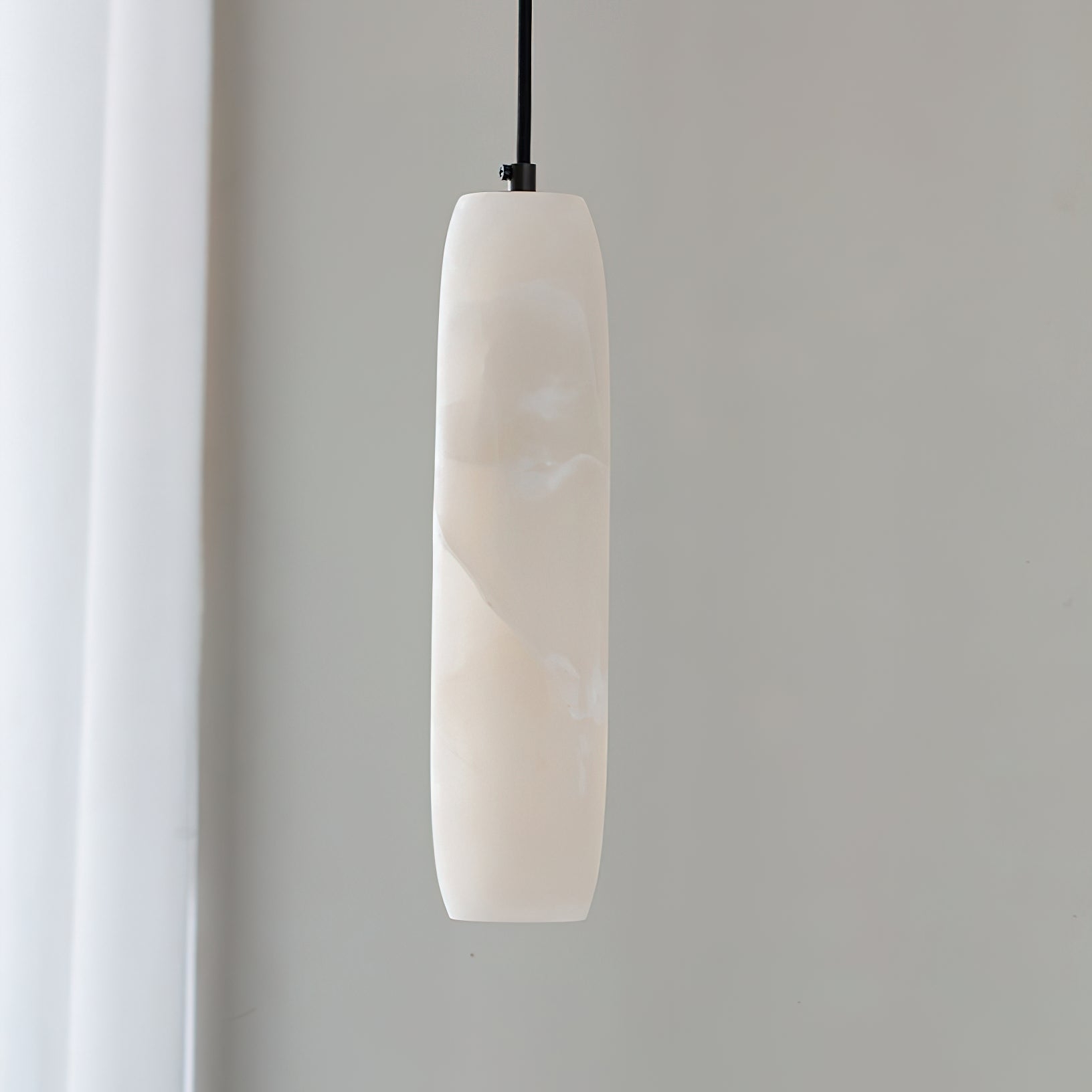 Alabaster Flute Pendant Light D436