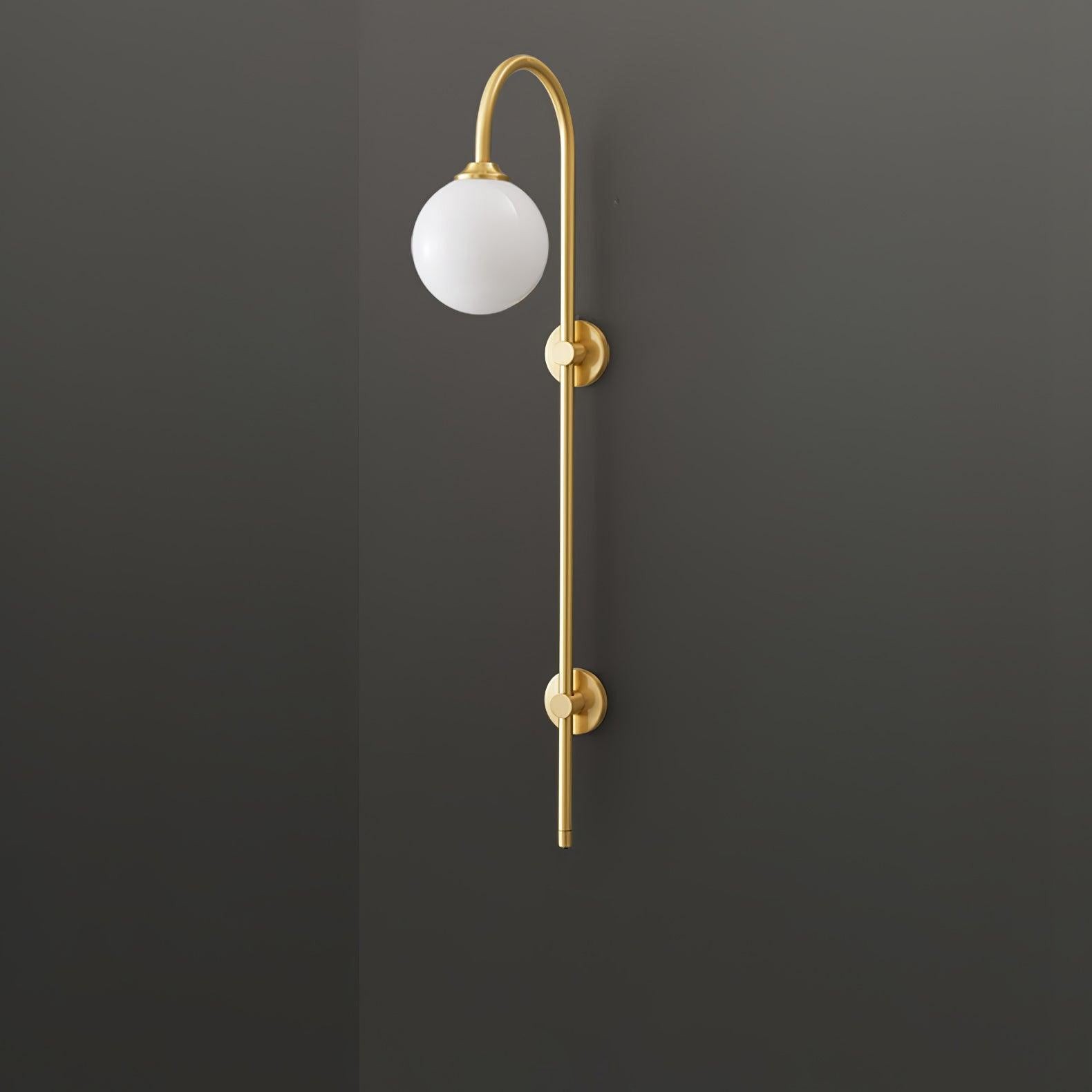 Globe Brass Wall Sconce K410